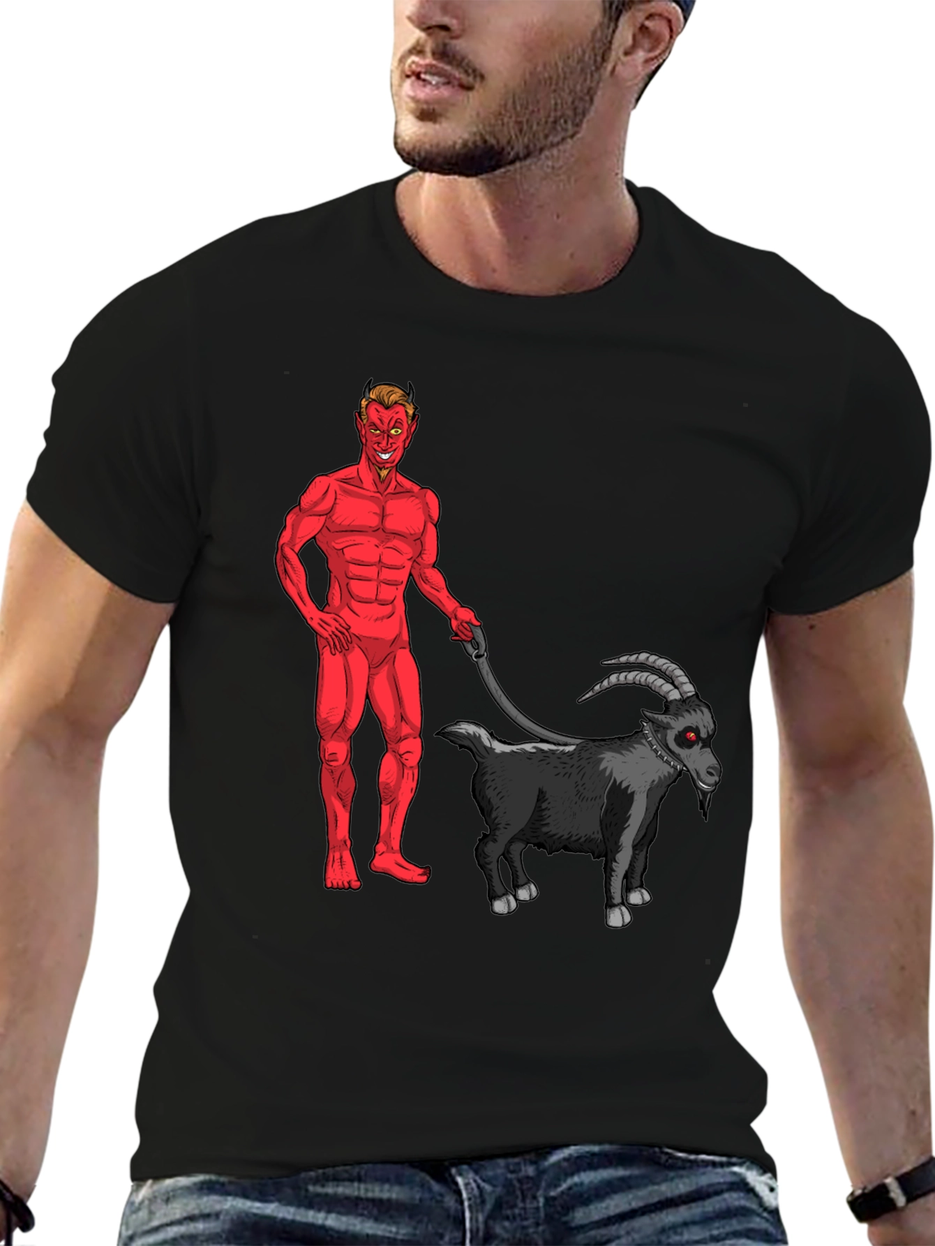 Devils Best Friend T-Shirt - Black Graphic Tee