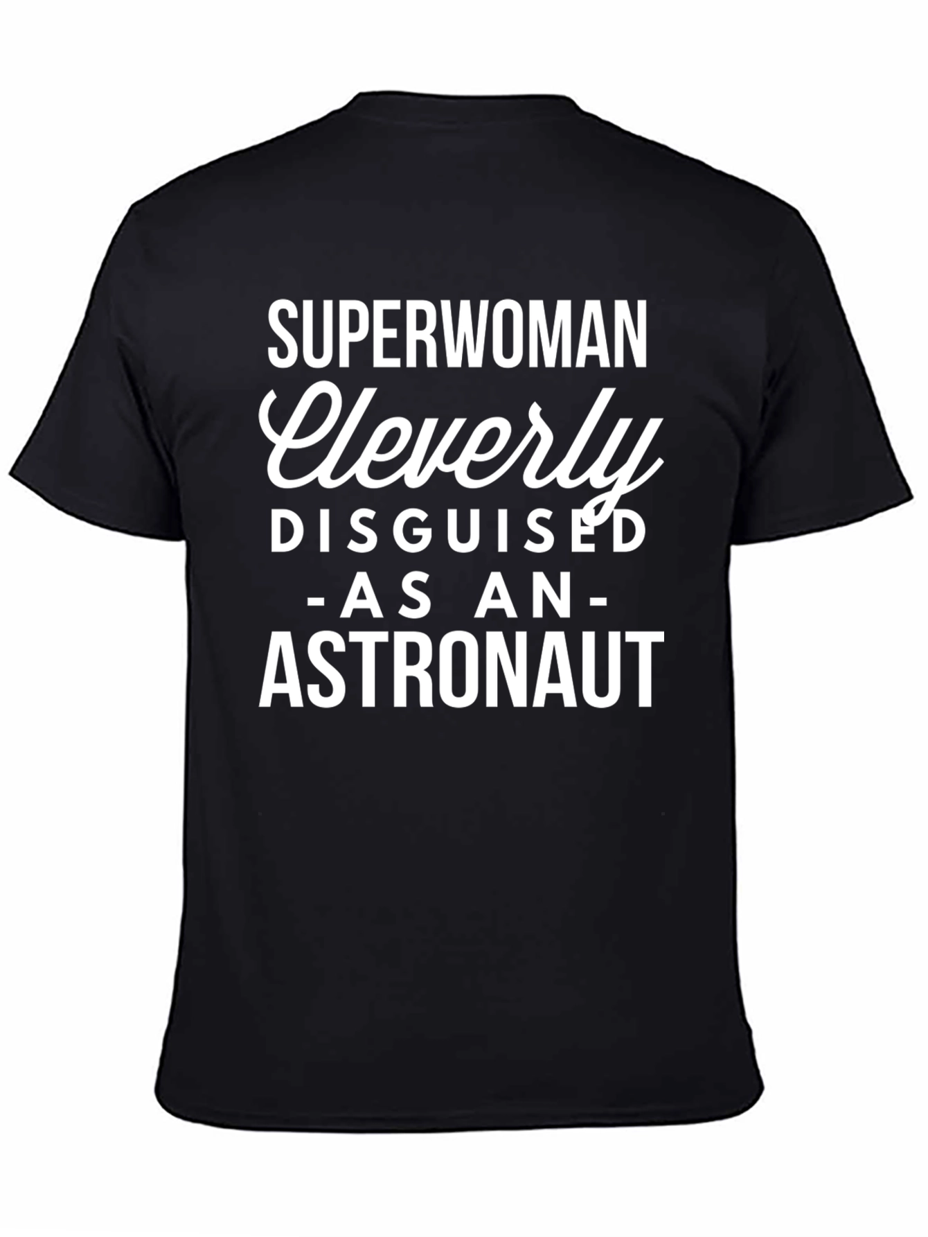 Superwoman Astronaut Novelty Graphic Tee