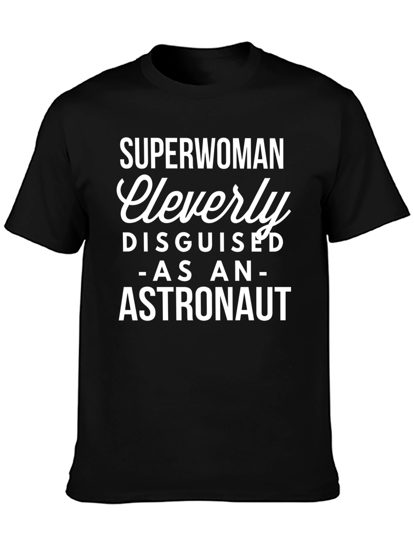 Superwoman Astronaut Novelty Graphic Tee