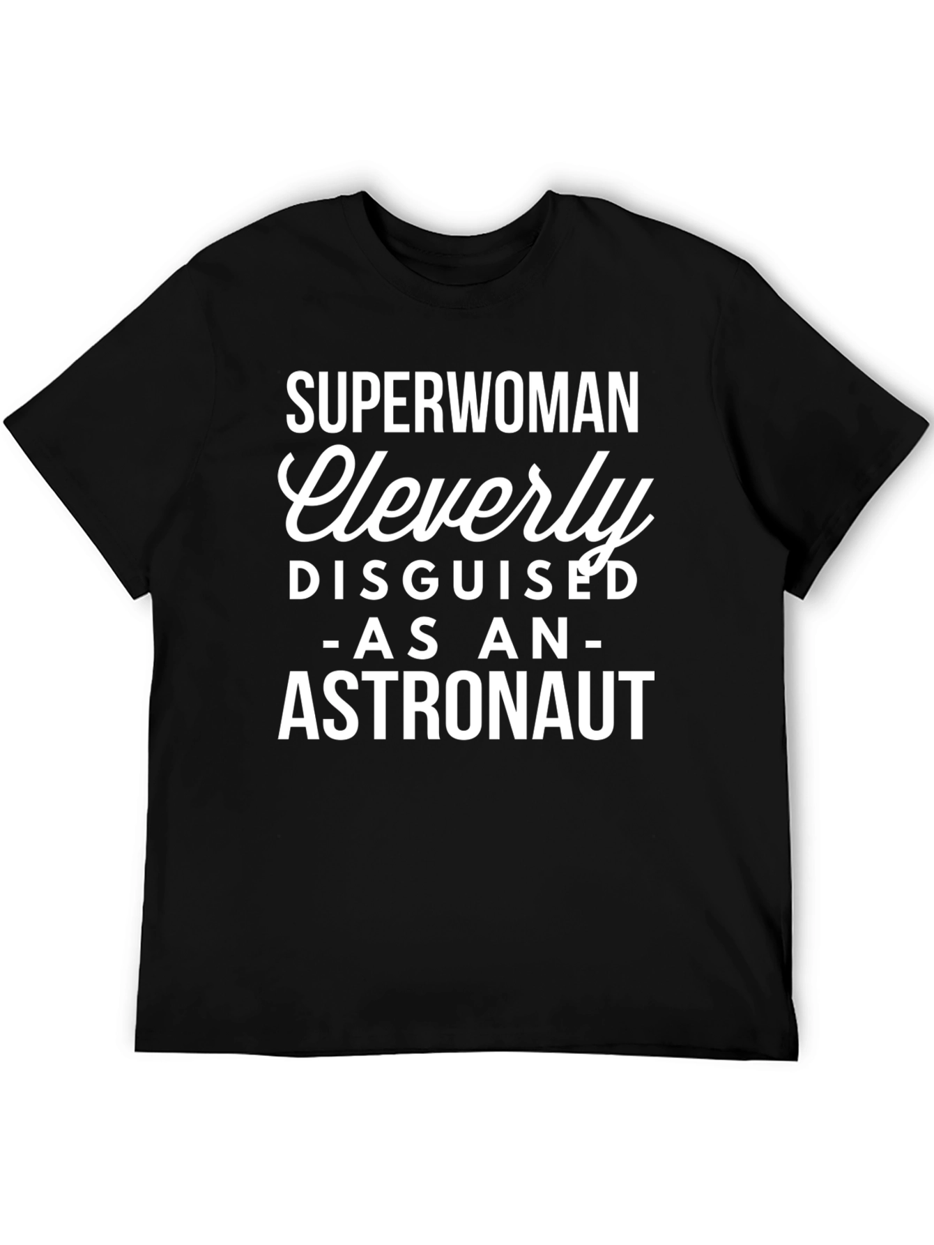 Superwoman Astronaut Novelty Graphic Tee