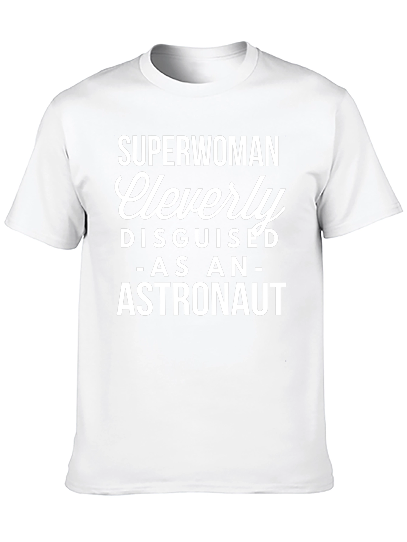 Superwoman Astronaut Novelty Graphic Tee