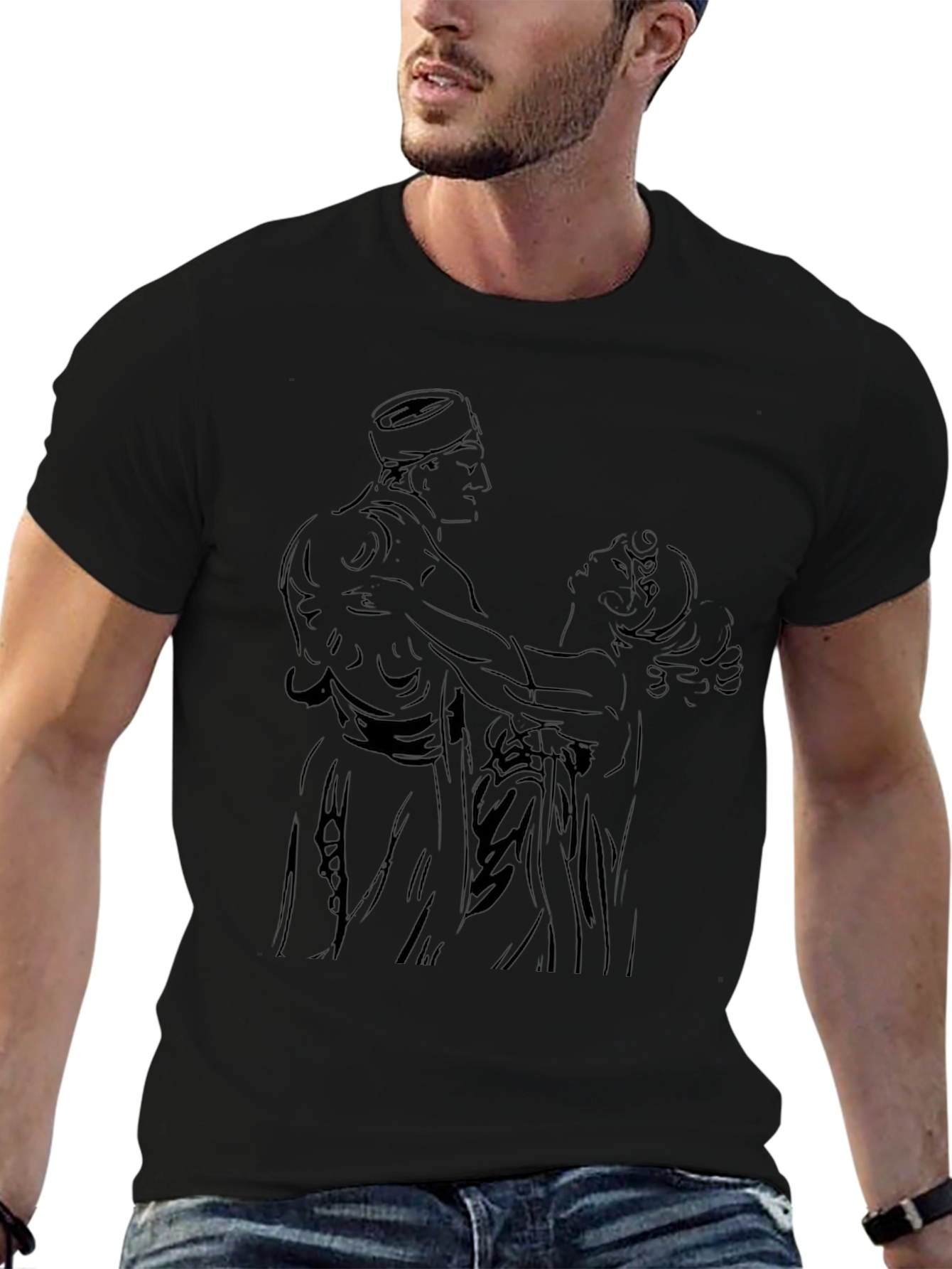 Dramatic Sketch T-Shirt