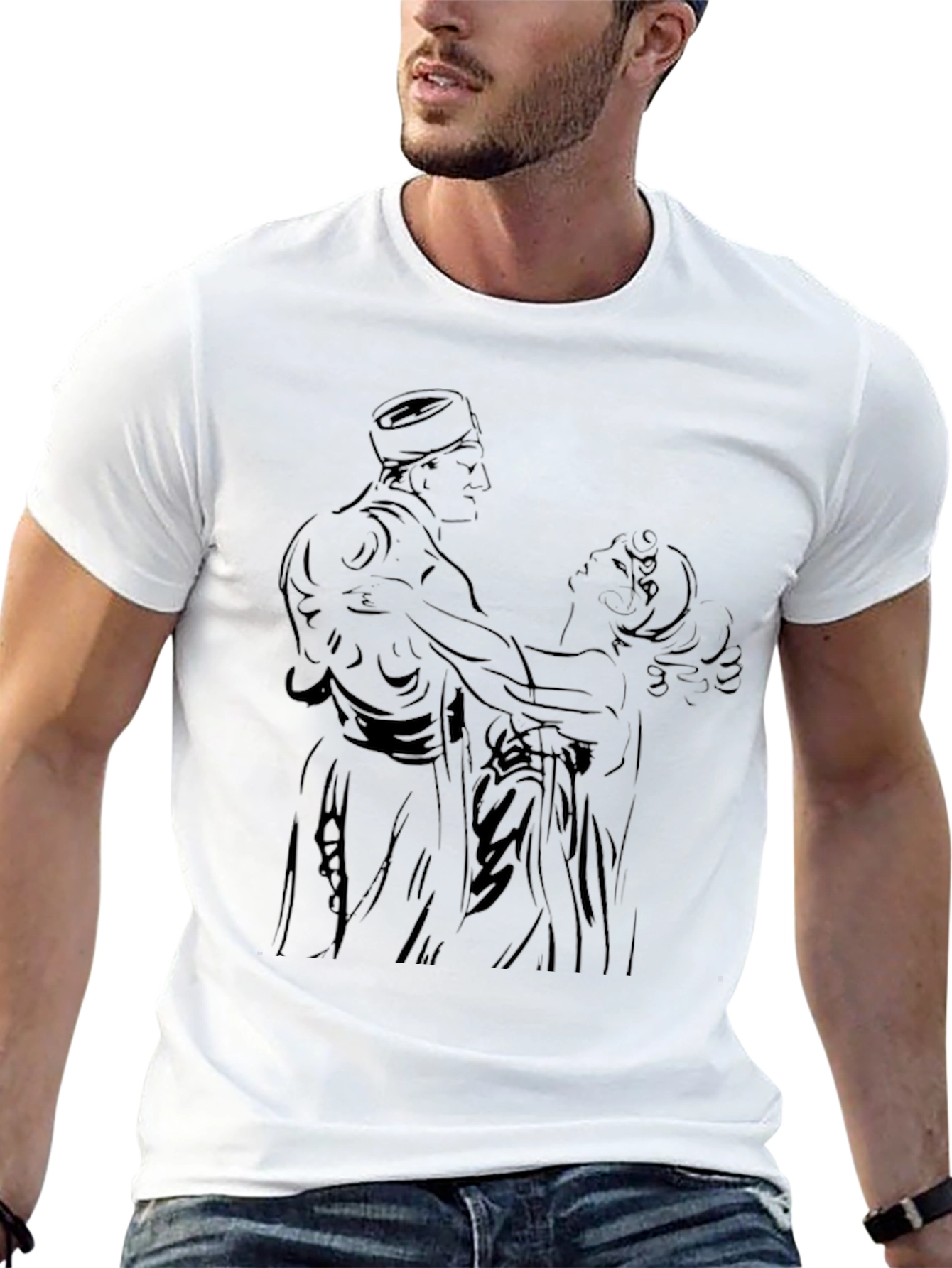 Dramatic Sketch T-Shirt