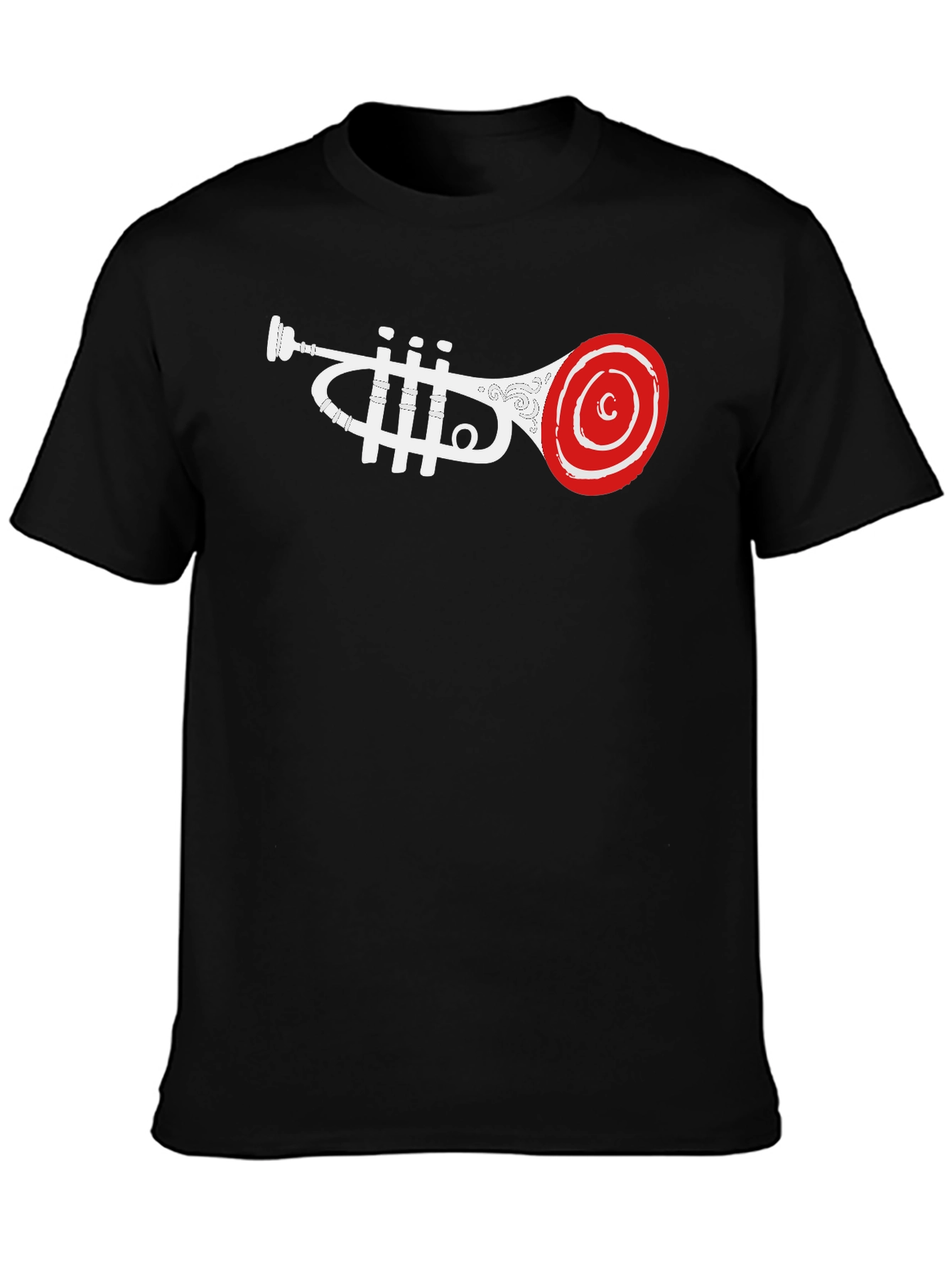 Trumpet Graphic T-Shirt - Cool Music Lover Tee