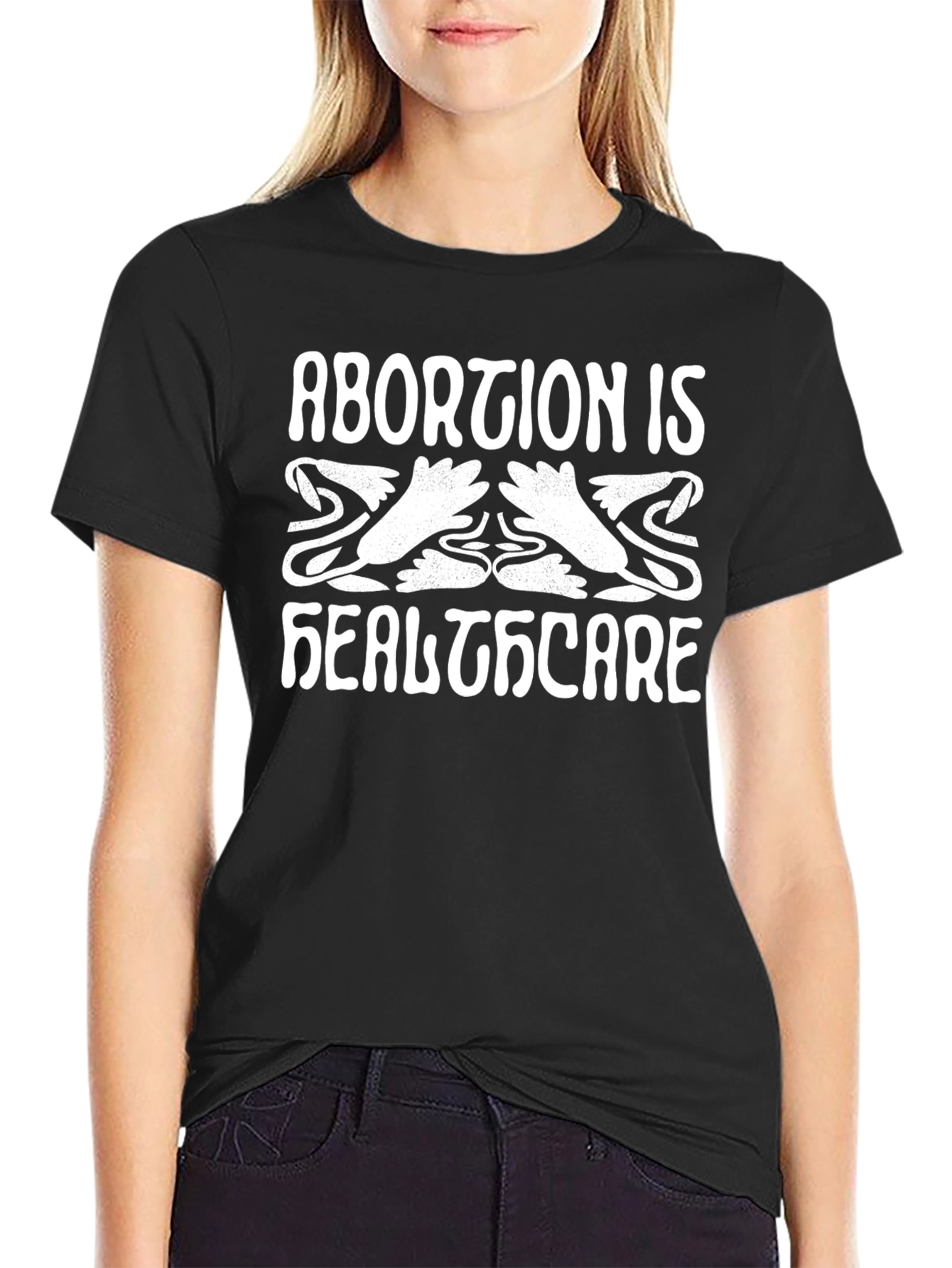 Abortion is Healthcare Graphic Tee