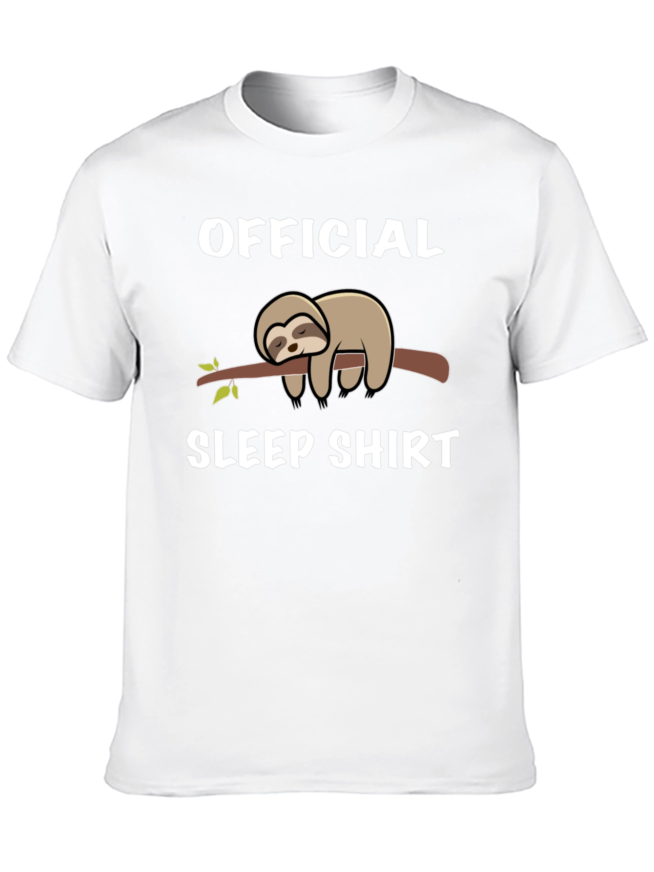 Official Sleep Shirt Sloth Graphic Tee