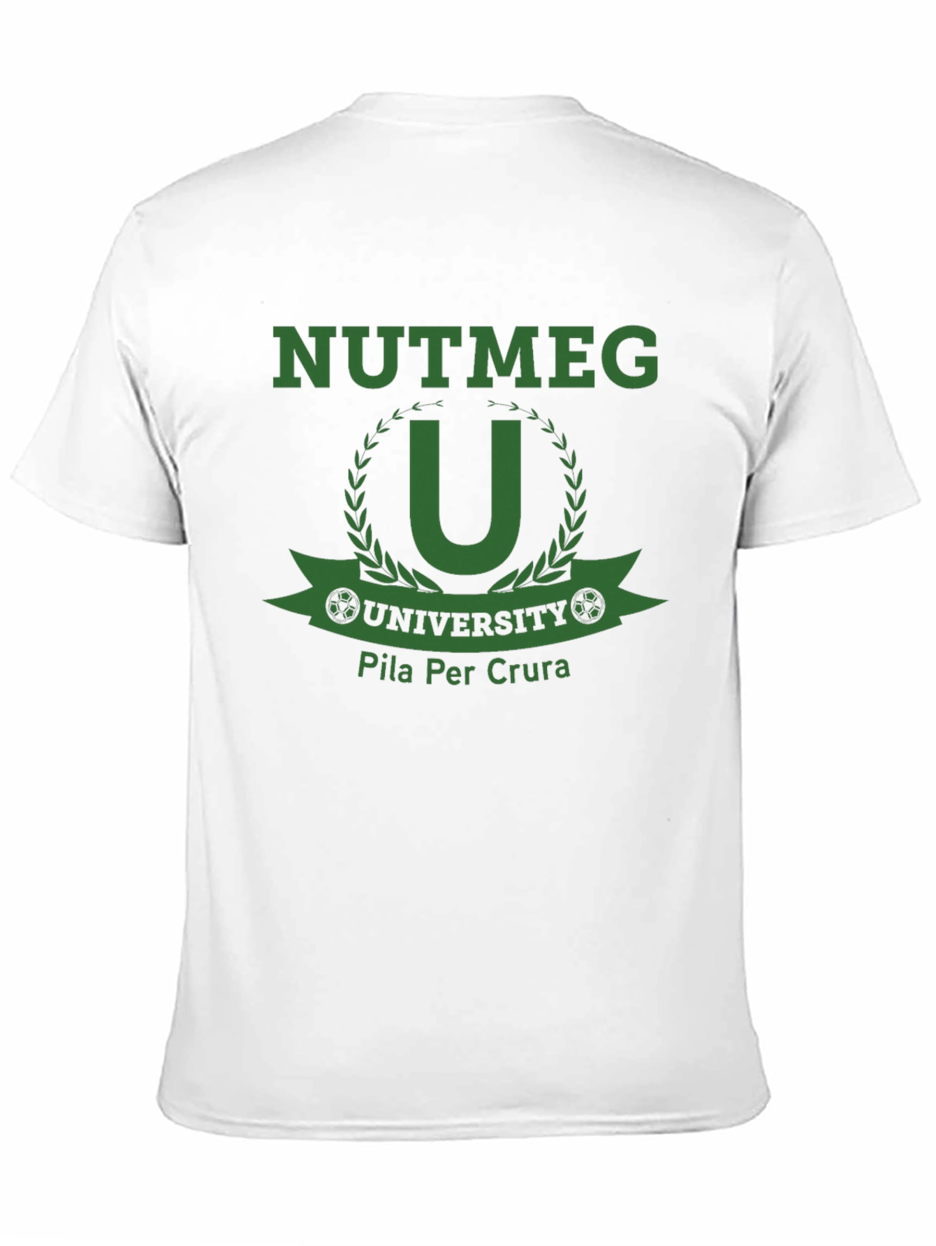 Nutmeg U University T-Shirt - Pila Per Crura