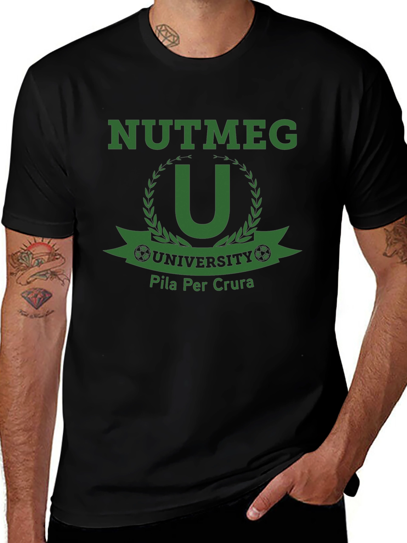 Nutmeg U University T-Shirt - Pila Per Crura