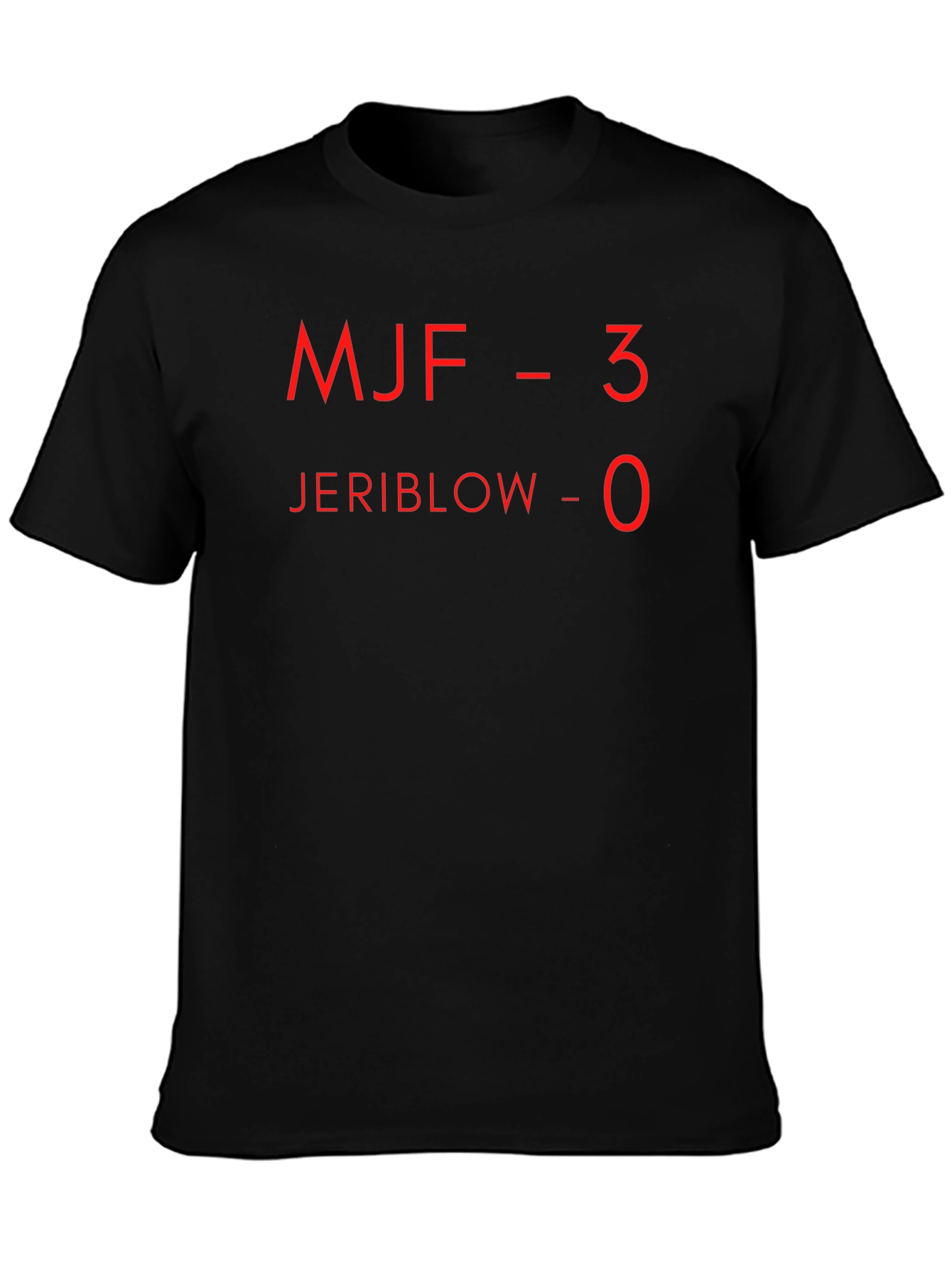 MJF 3 - Jeriblow 0 Black T-Shirt