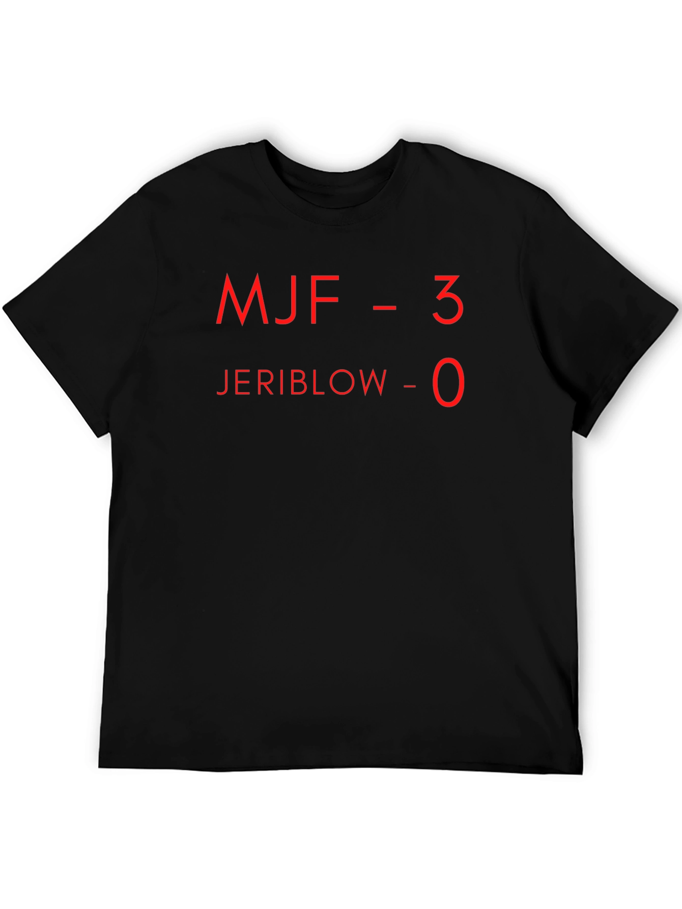MJF 3 - Jeriblow 0 Black T-Shirt
