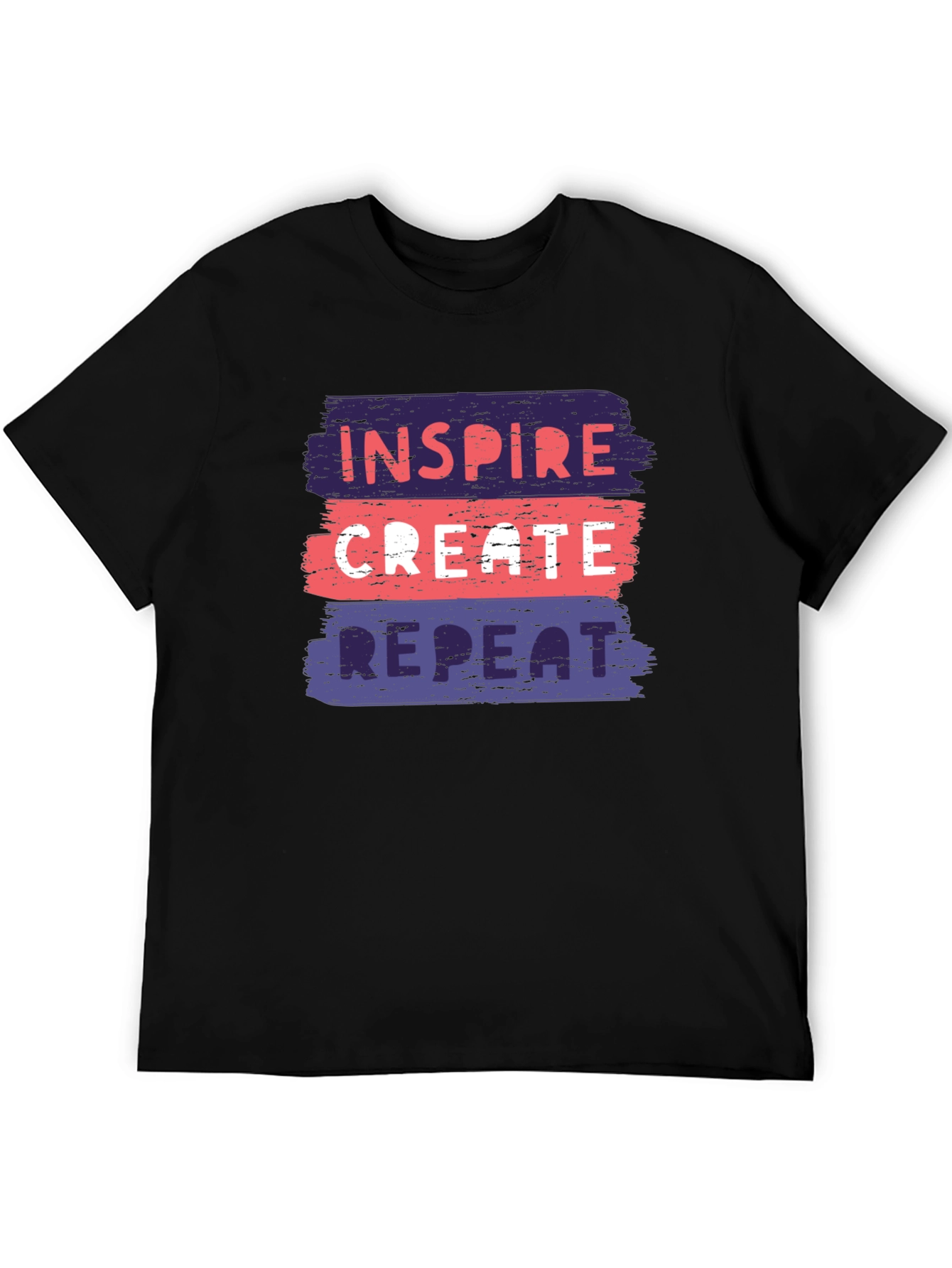 Inspire Create Repeat Graphic Tee - Casual Comfort
