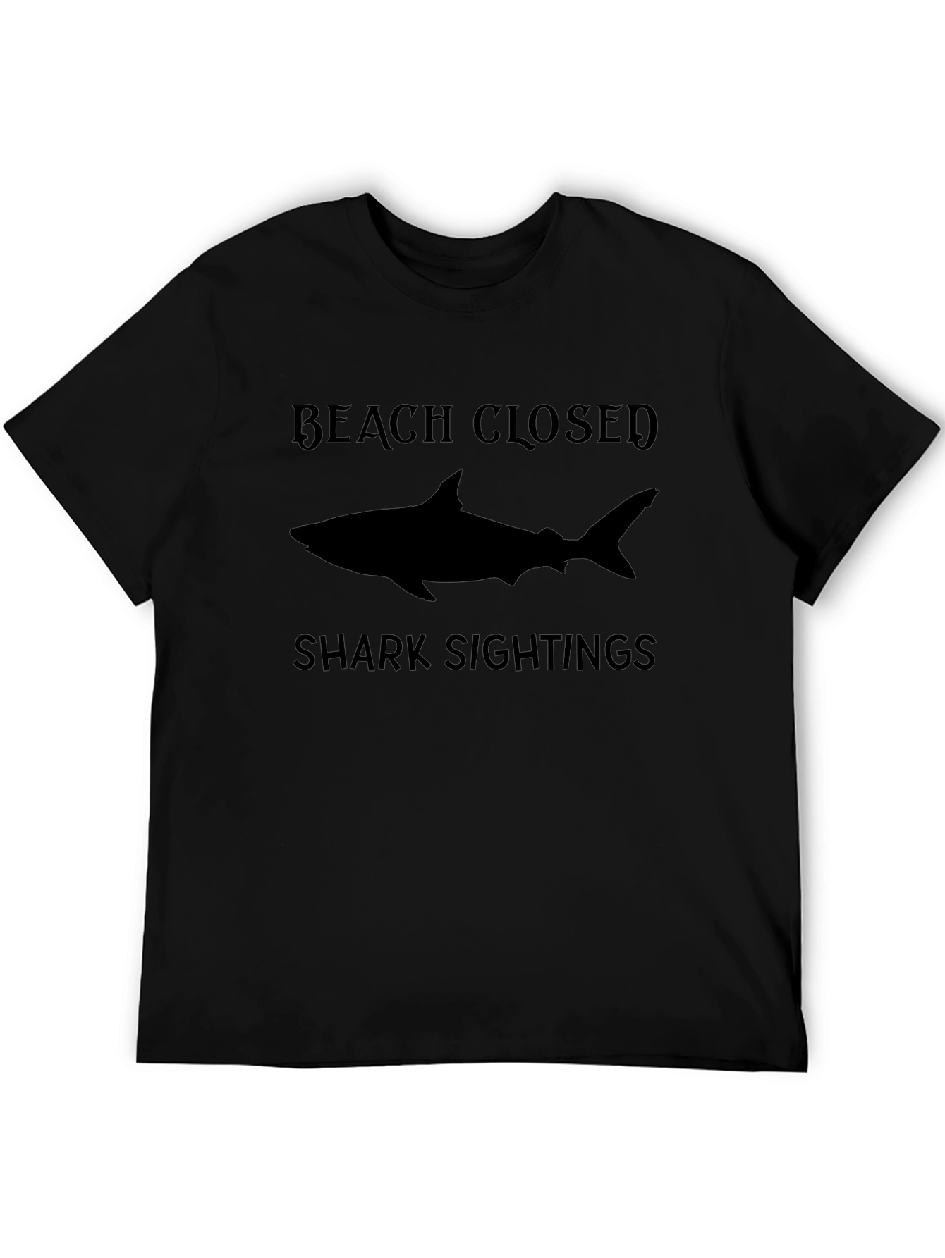 Beach Closed Shark Sighting Graphic Tee