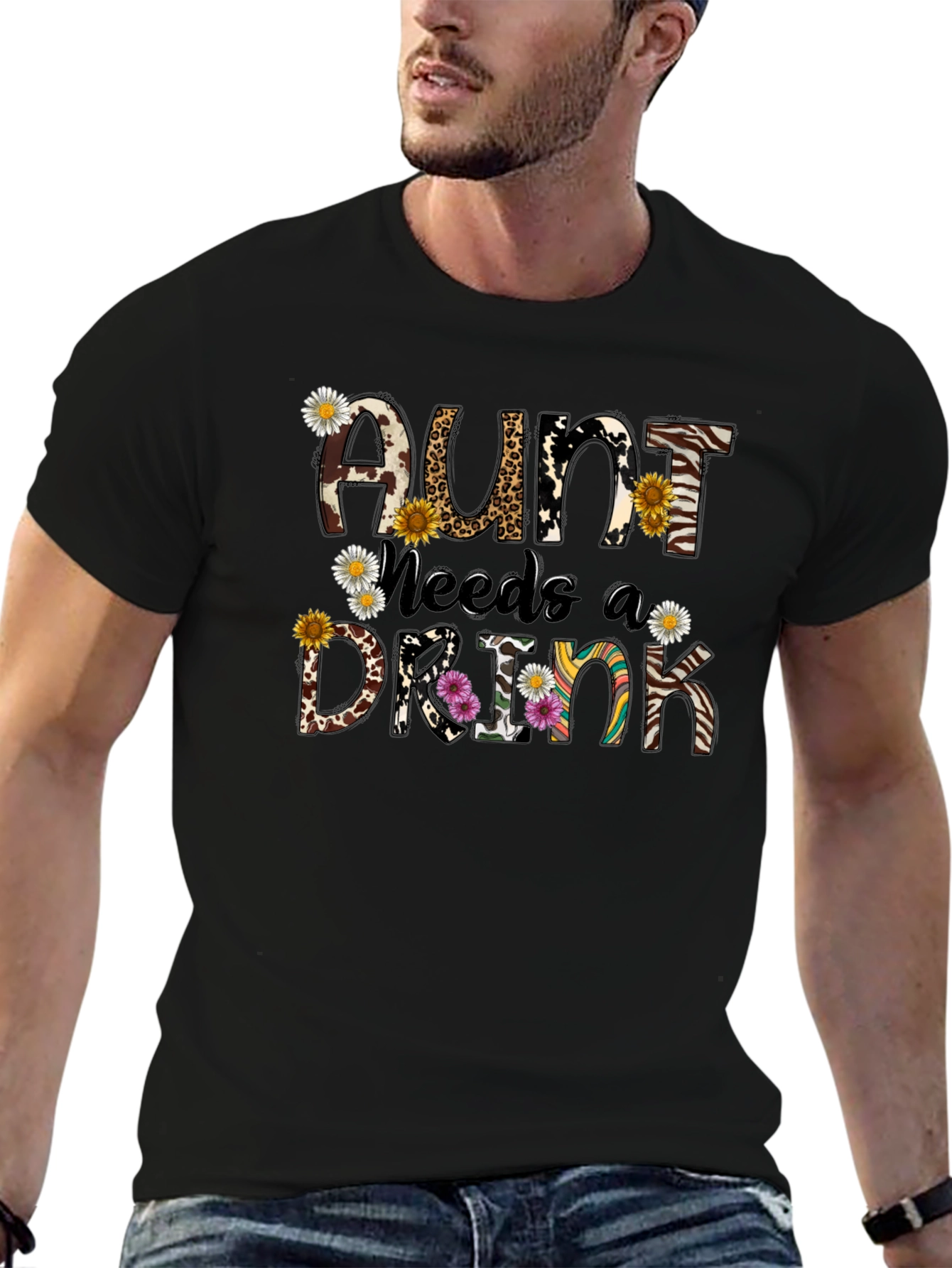 Aunt Needs A Drink Graphic T-Shirt