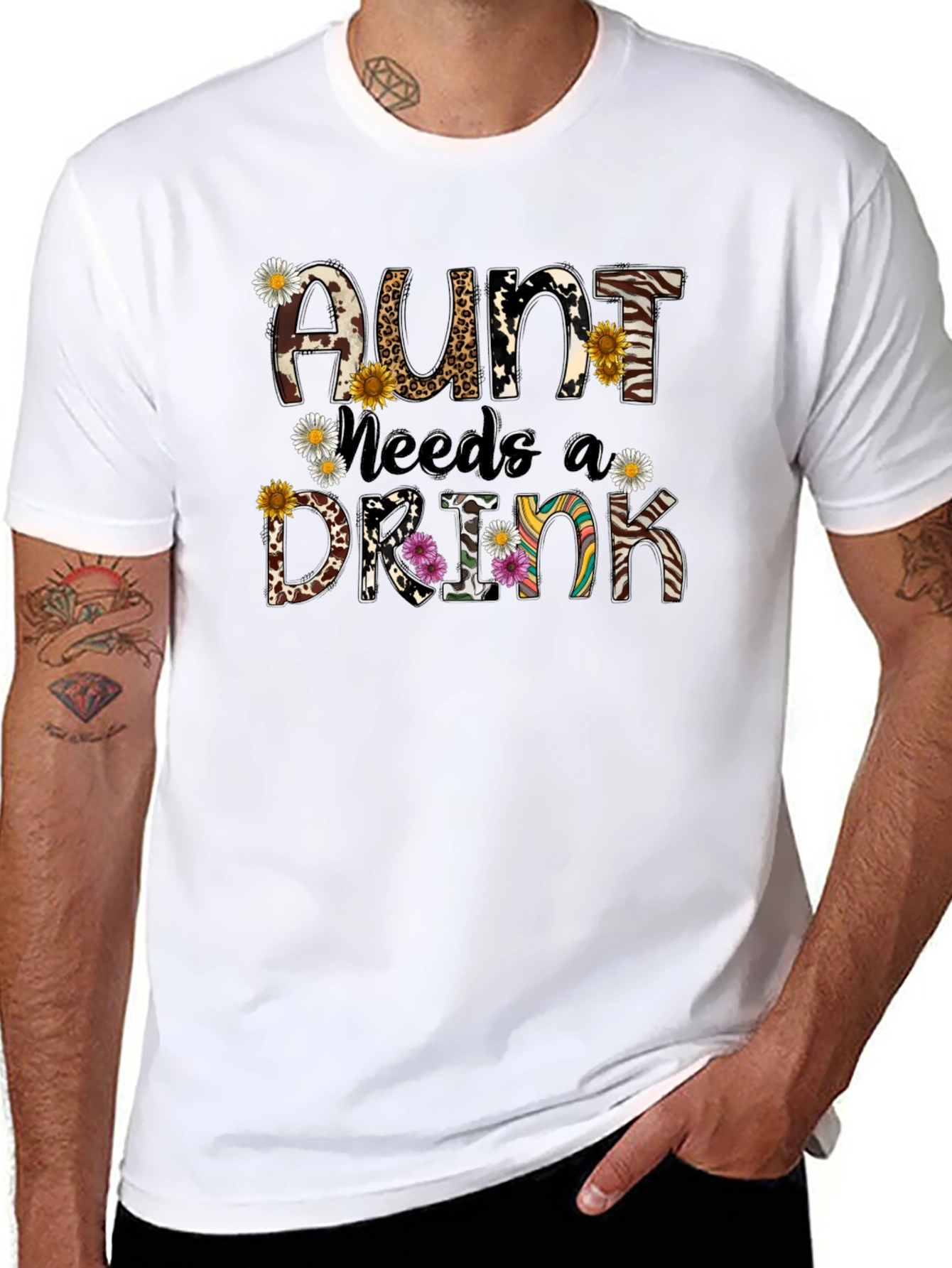 Aunt Needs A Drink Graphic T-Shirt