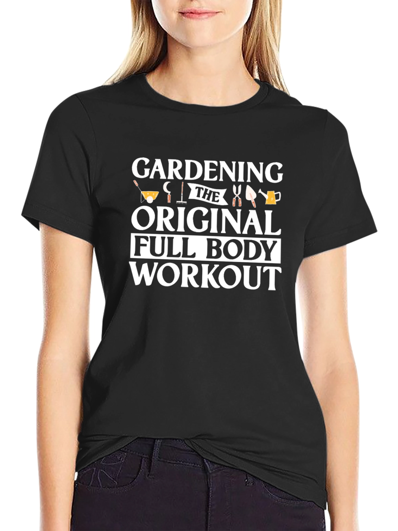 Gardening Full Body Workout Graphic T-Shirt