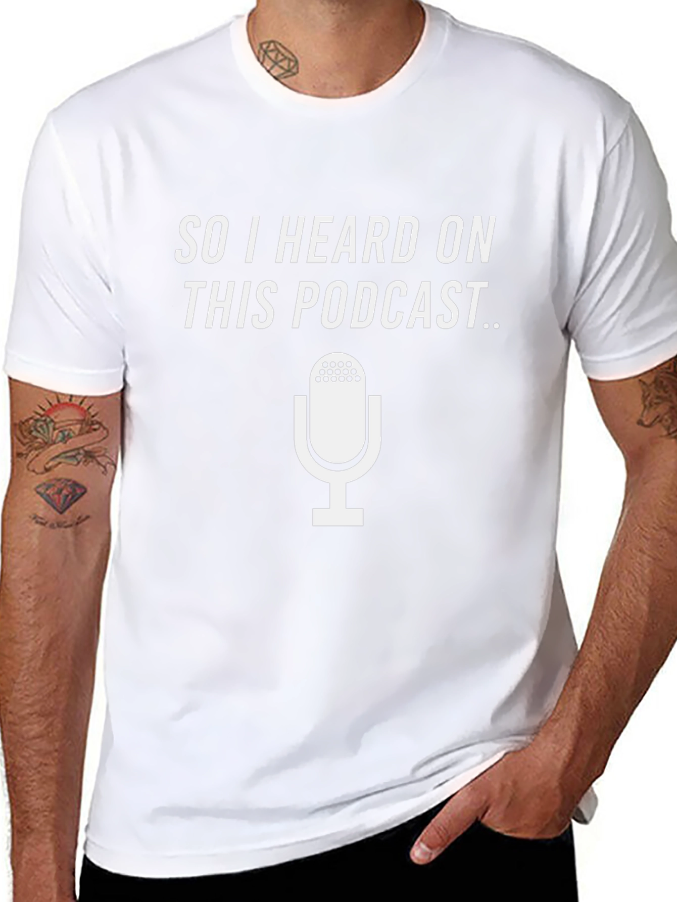 Podcast T-Shirt - So I Heard On This Podcast...