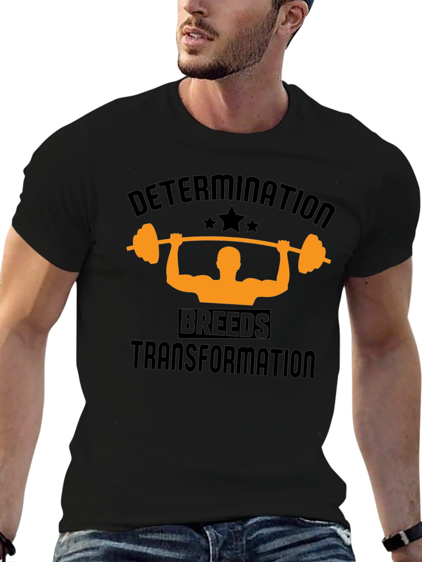 Determination Breeds Transformation T-Shirt