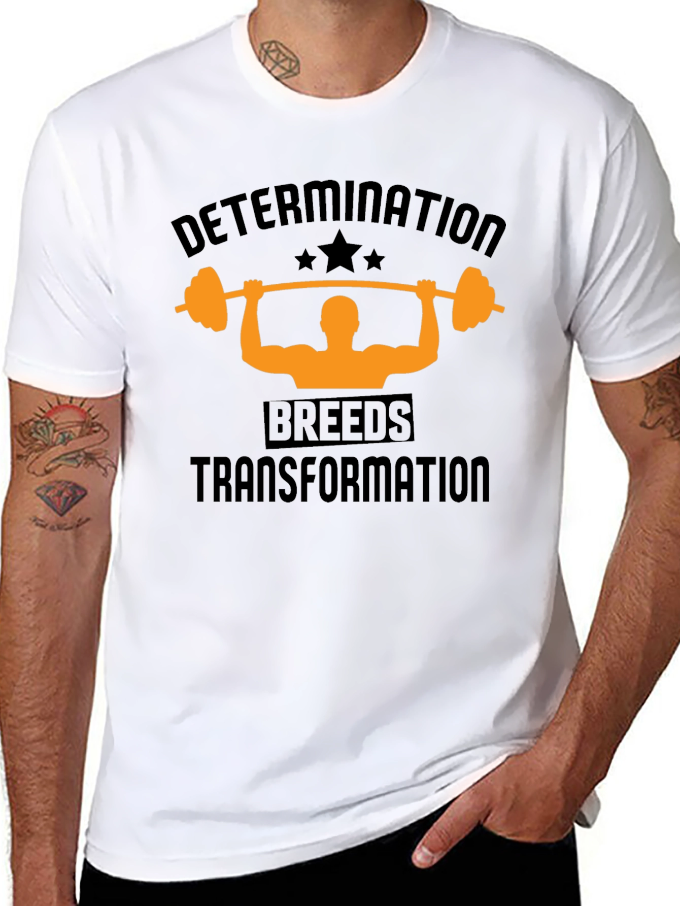 Determination Breeds Transformation T-Shirt