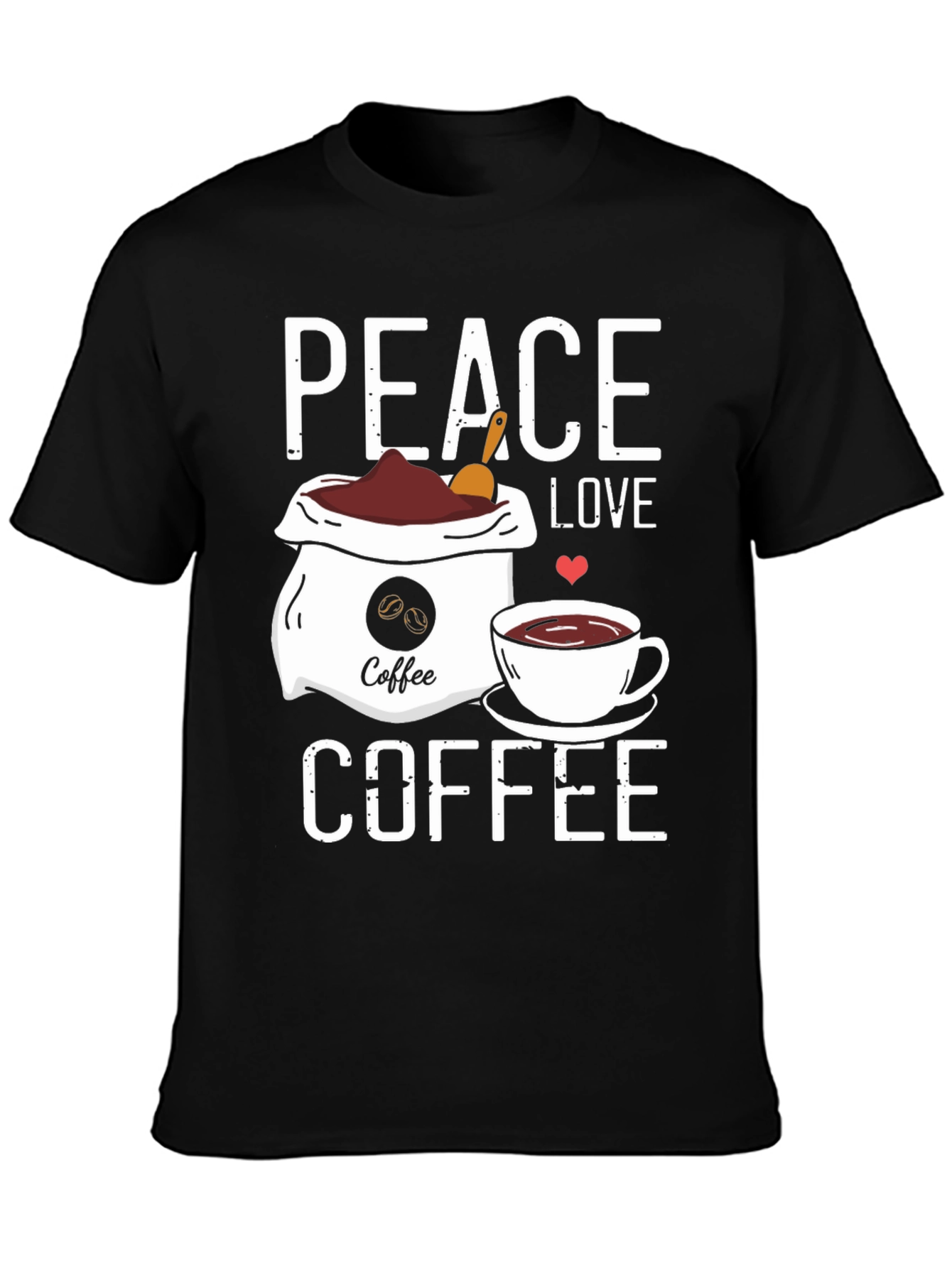Peace Love Coffee T-Shirt