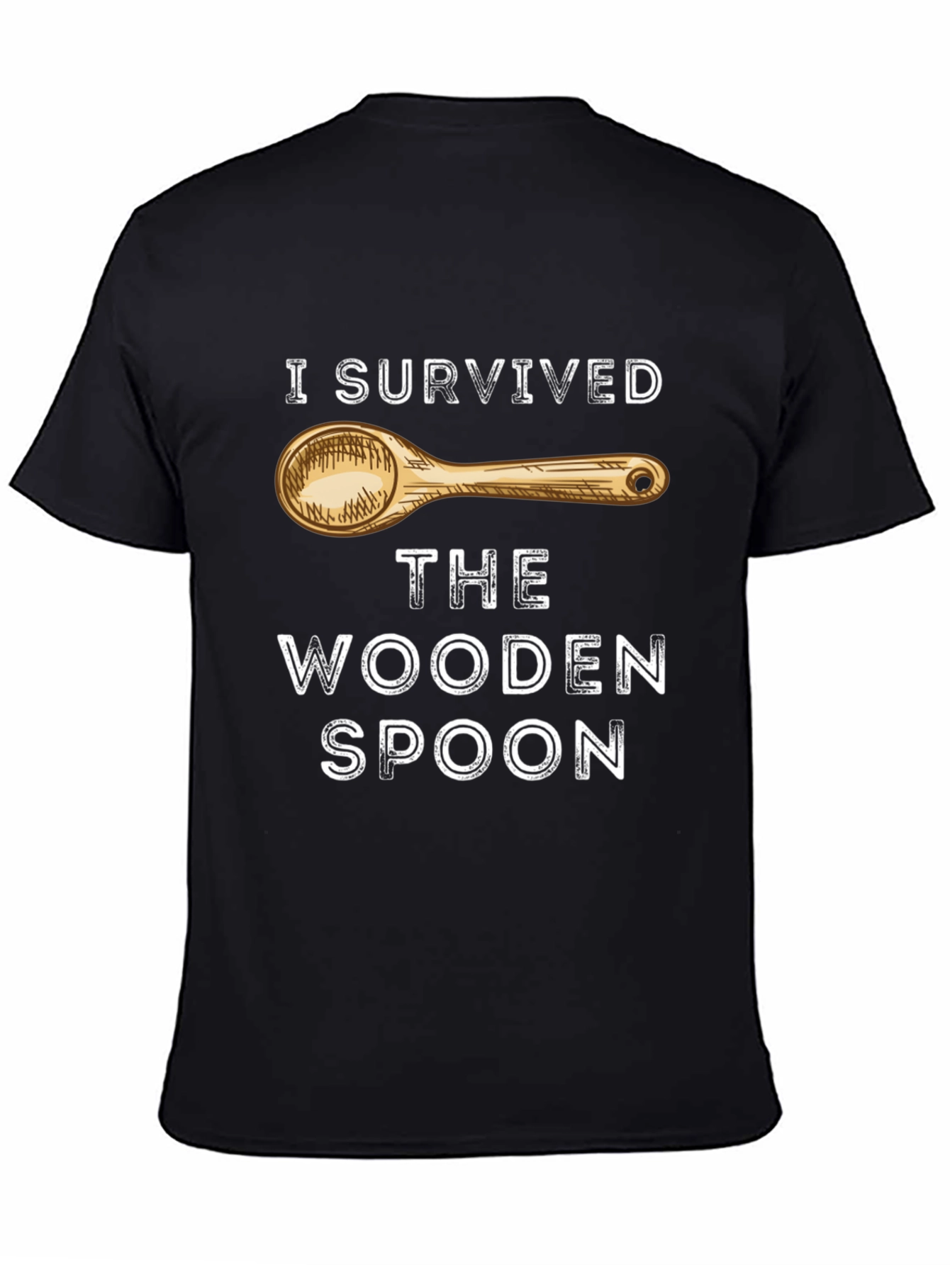 I Survived the Wooden Spoon Novelty T-Shirt