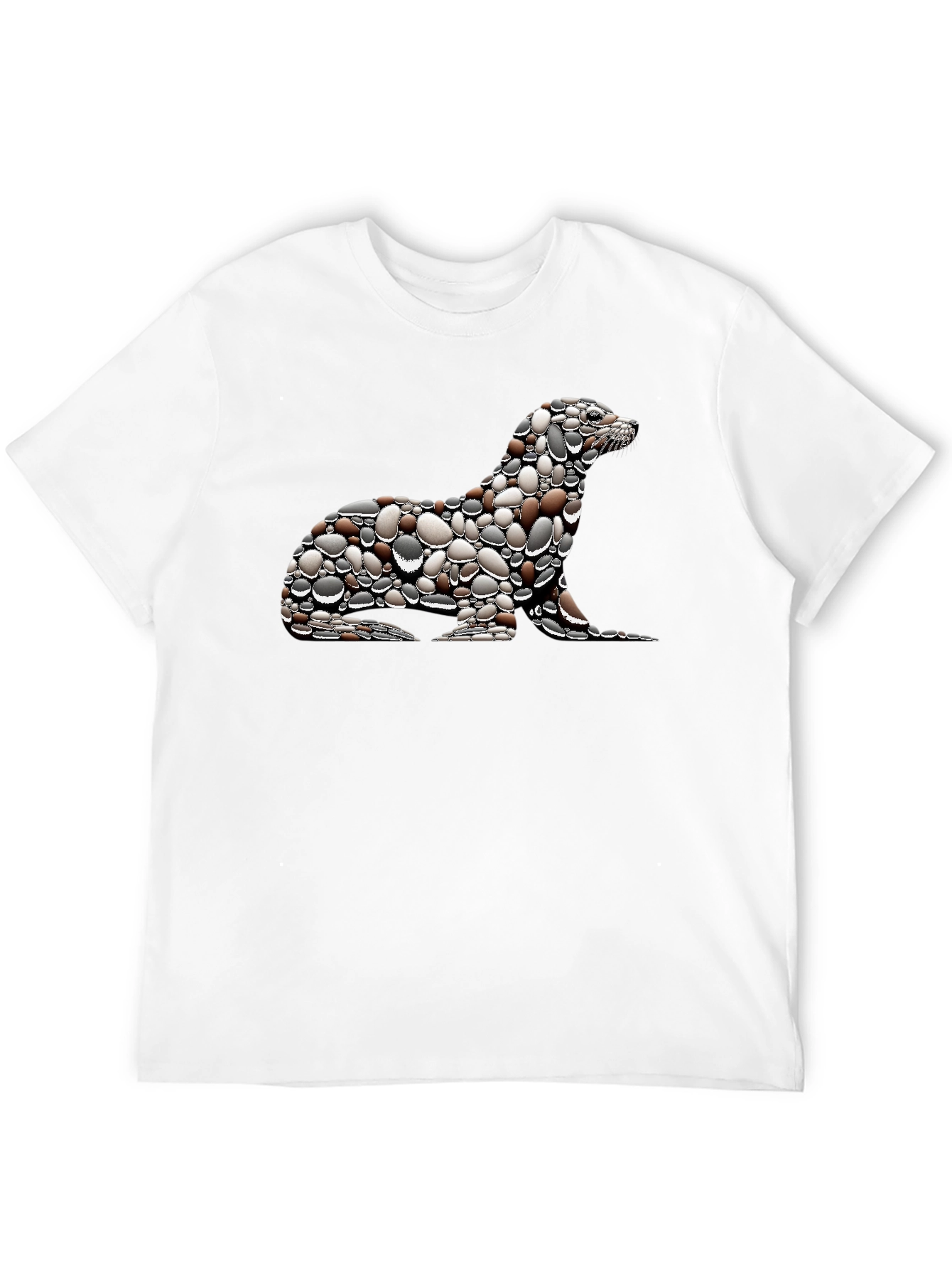 Unique Pebble Seal Graphic Tee