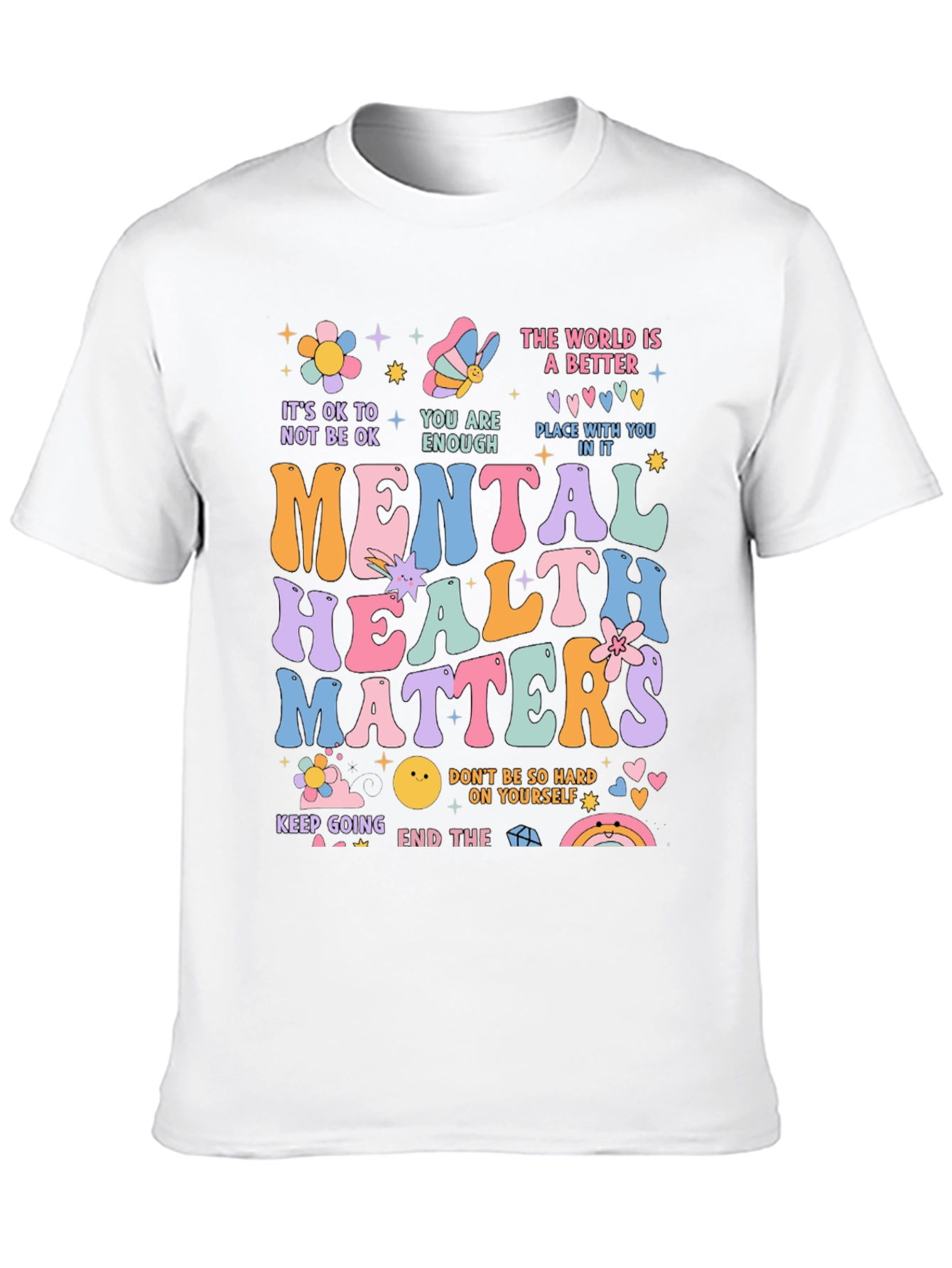 Mental Health Matters Graphic T-Shirt