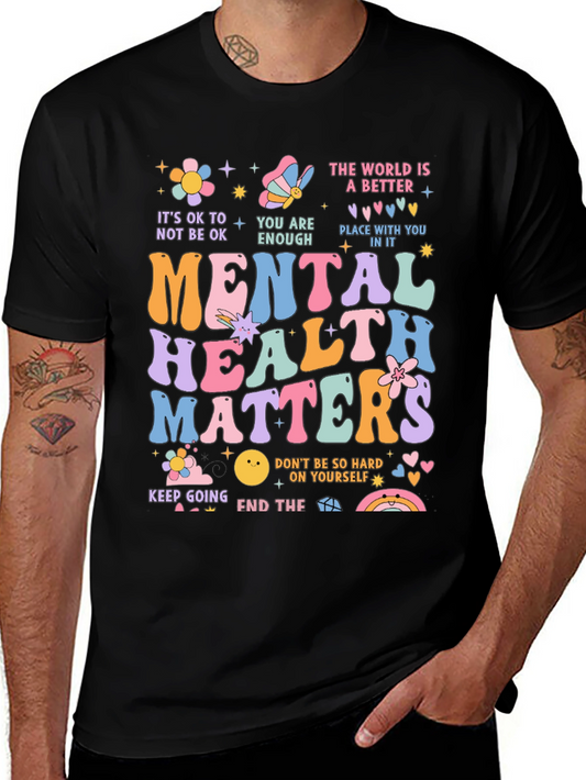 Mental Health Matters Graphic T-Shirt