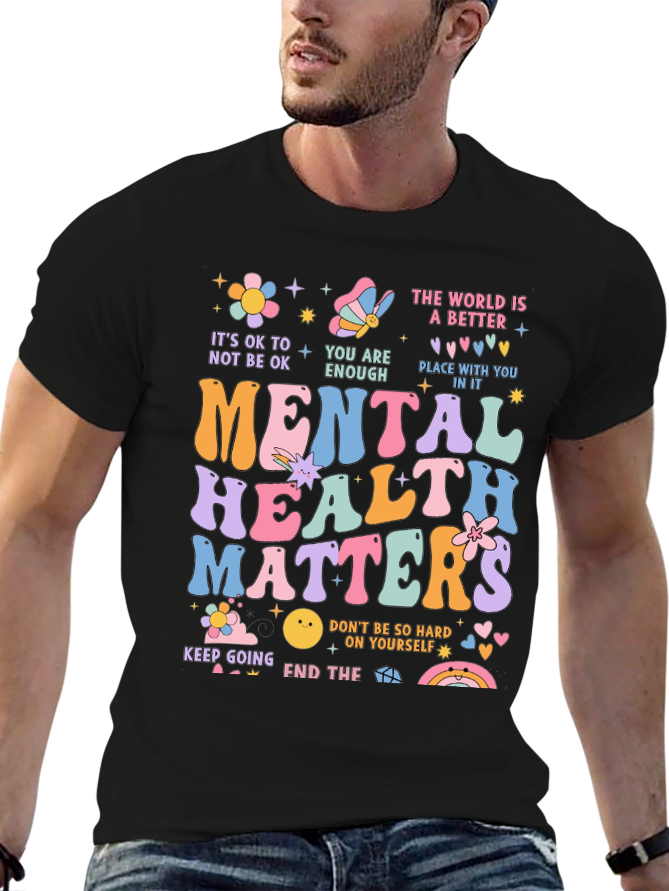 Mental Health Matters Graphic T-Shirt