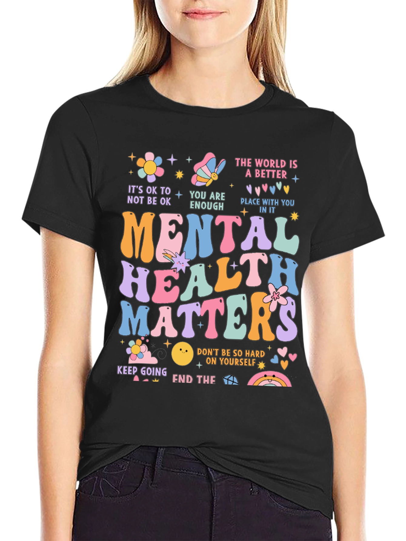 Mental Health Matters Graphic T-Shirt