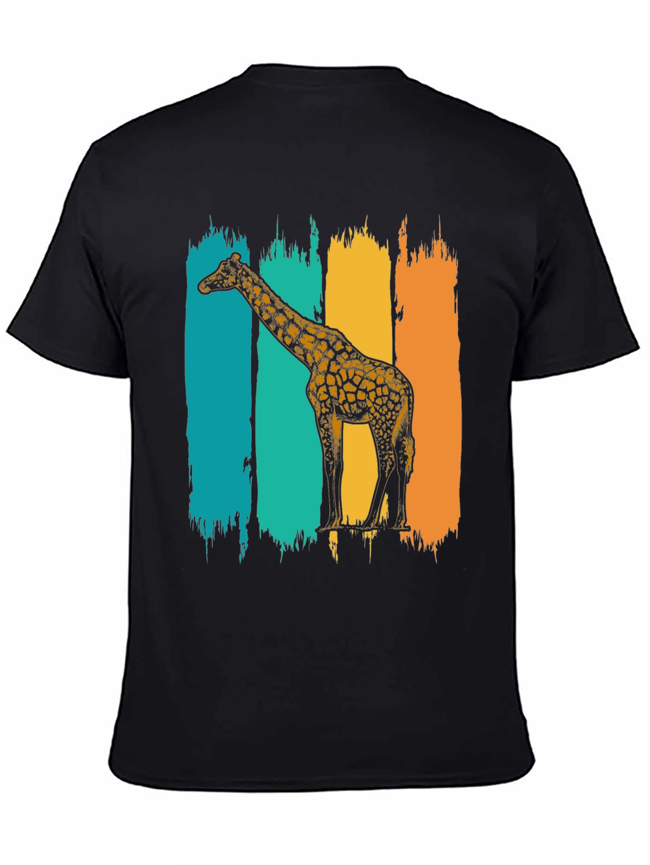 Retro Giraffe Graphic T-Shirt