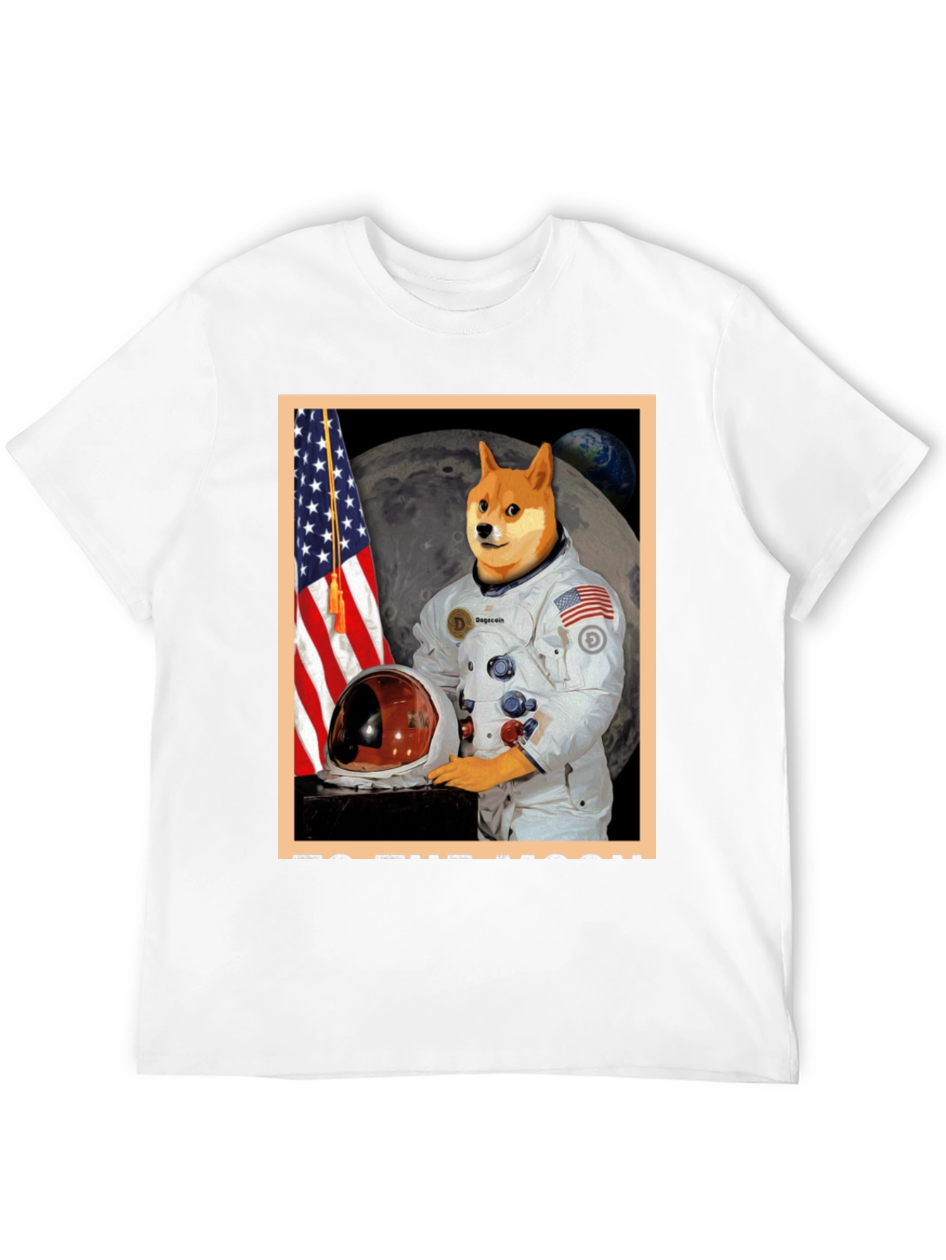 Doge to the Moon Graphic Tee