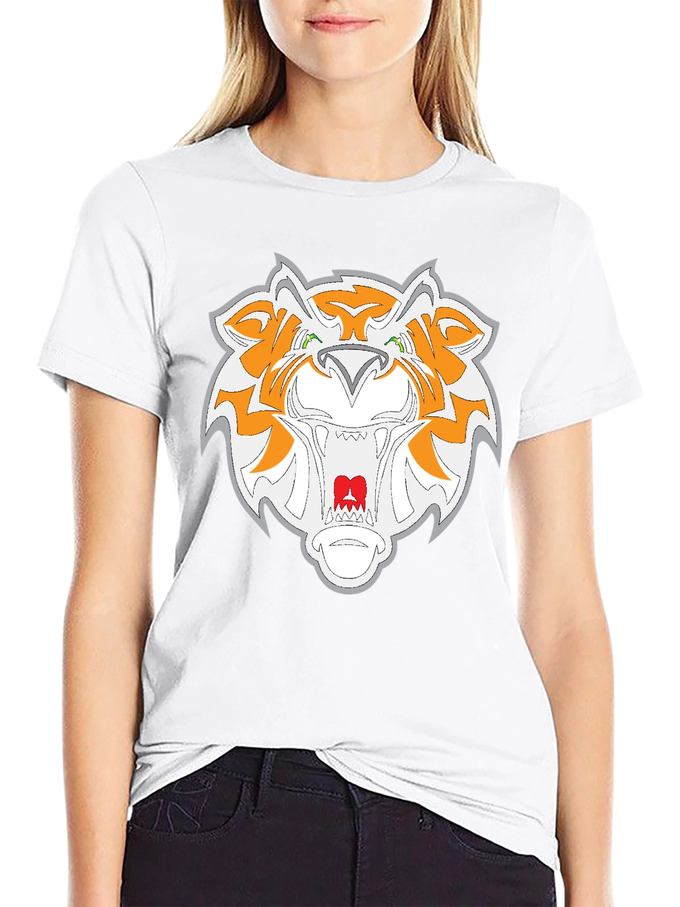 Tiger Graphic Black T-Shirt - Mens Fashion Tee