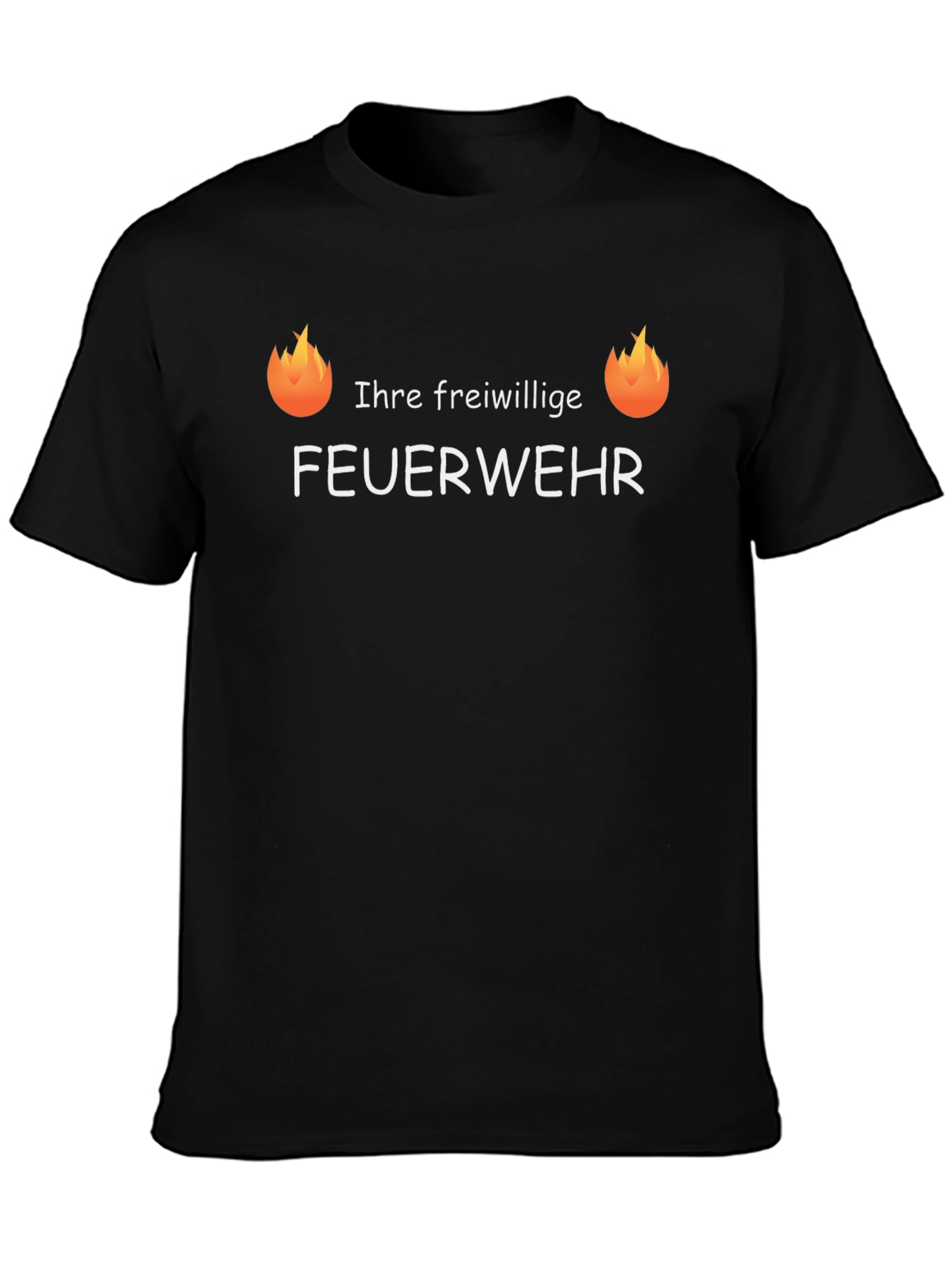 Volunteer Fire Department T-Shirt - German Feuerwehr Tee