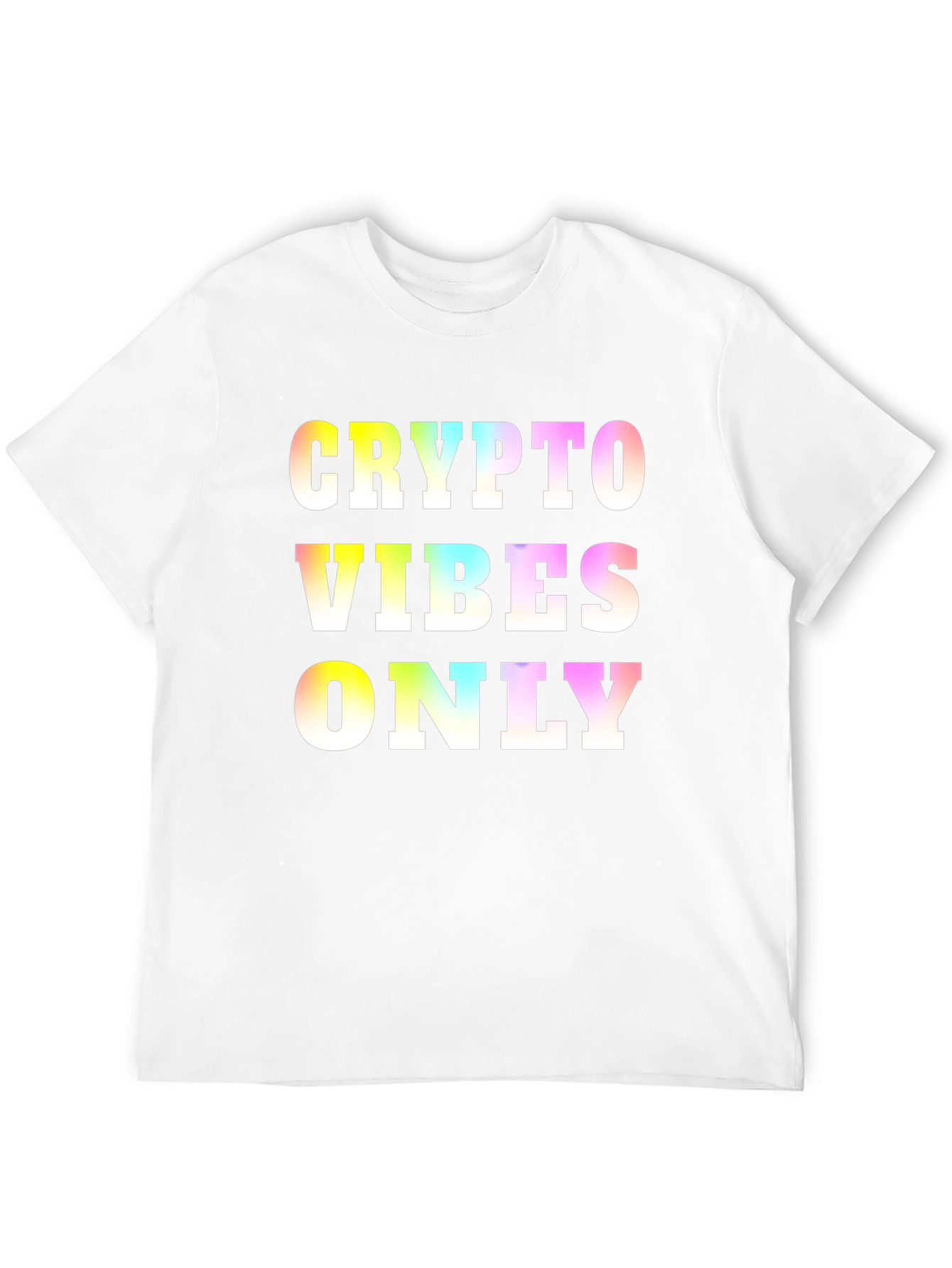Crypto Vibes Only Black T-Shirt
