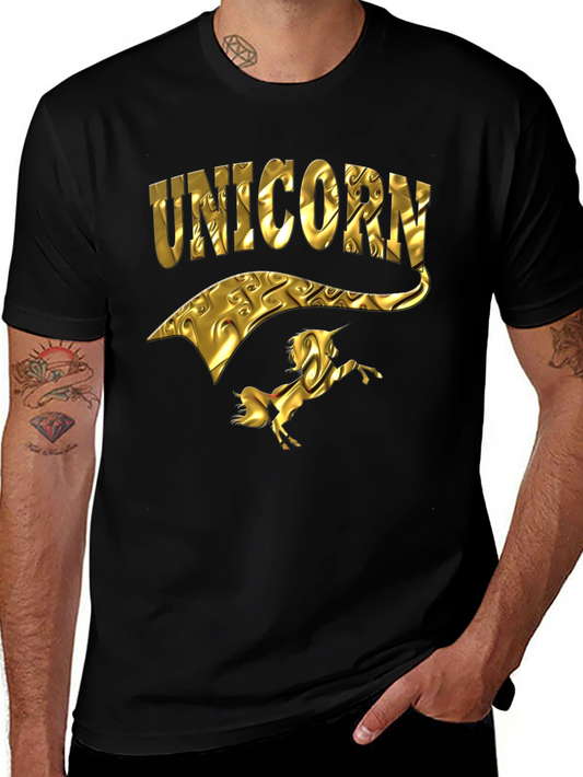 Golden Unicorn Graphic Tee