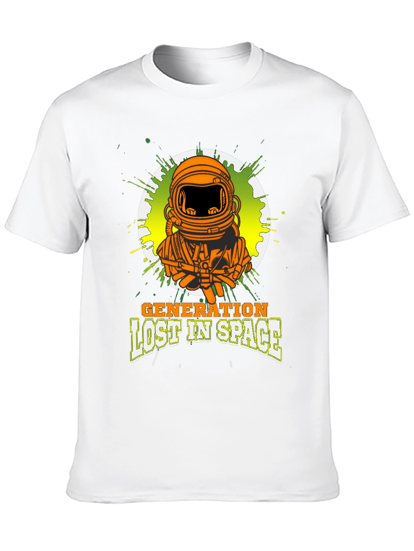 Generation Lost In Space Black T-Shirt