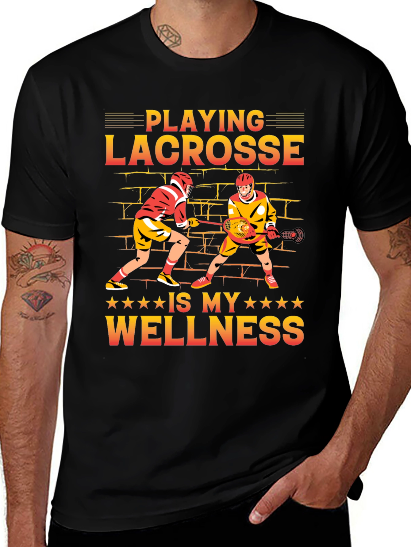 Lacrosse Wellness Graphic Tee
