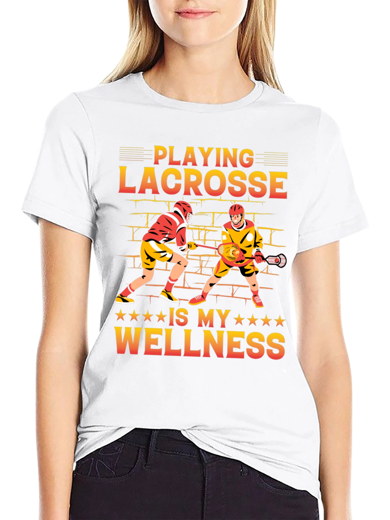 Lacrosse Wellness Graphic Tee