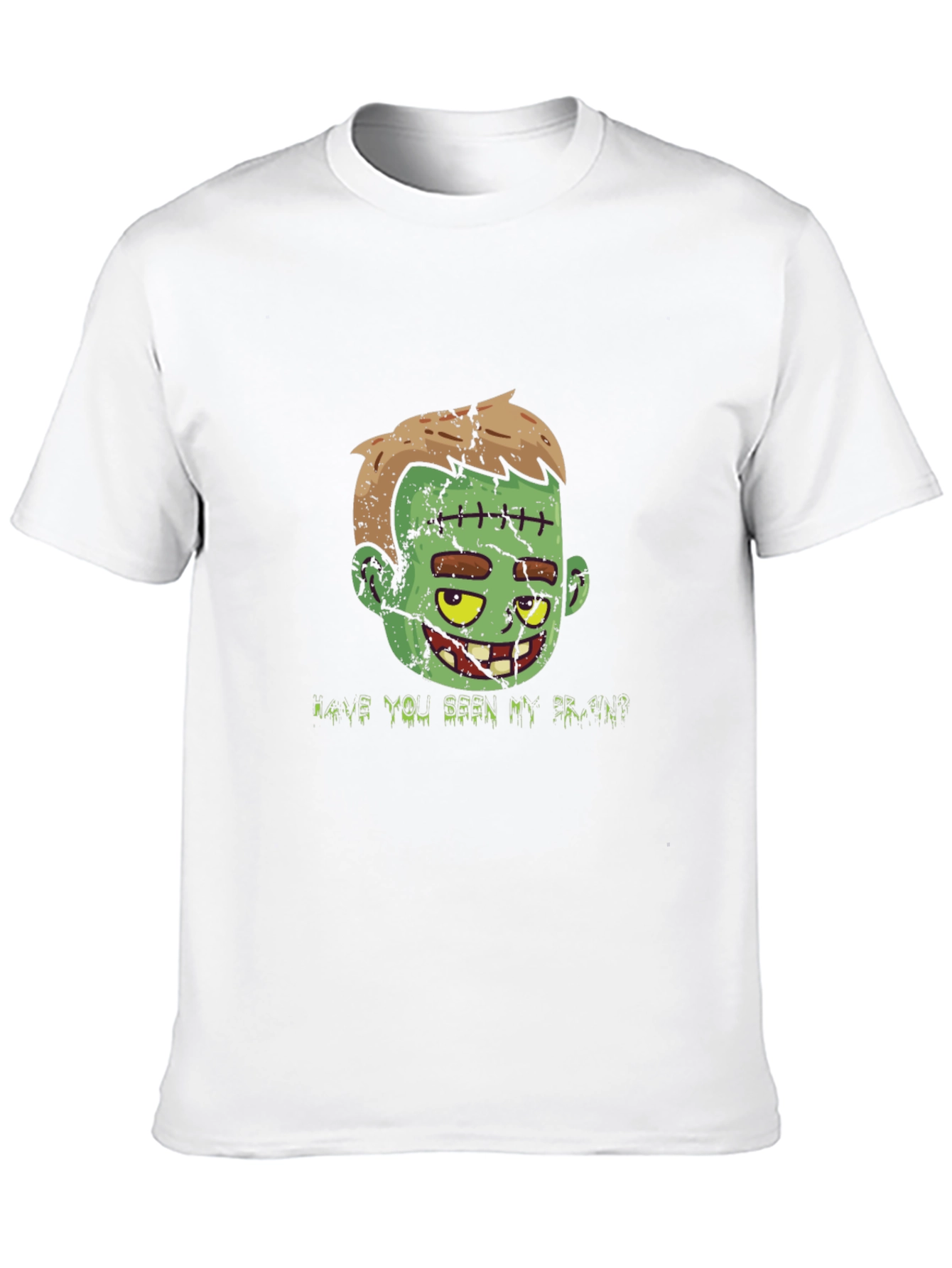 Zombie Brain T-Shirt - Halloween Graphic Tee