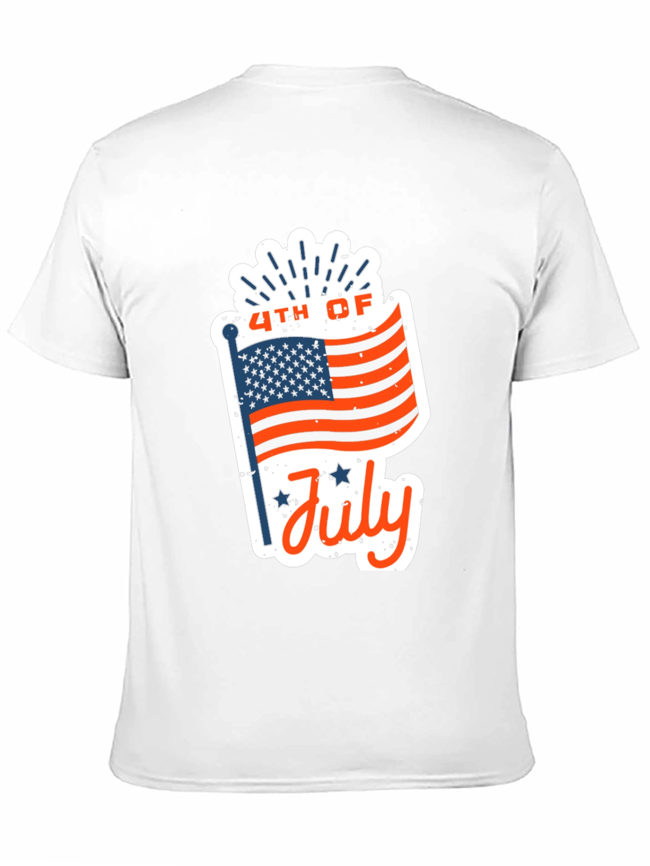 Patriotic 4th of July Graphic T-Shirt