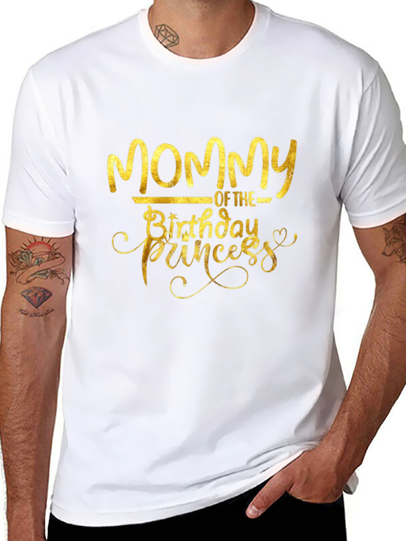 Mommy of the Birthday Princess Graphic Tee
