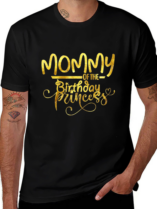 Mommy of the Birthday Princess Graphic Tee