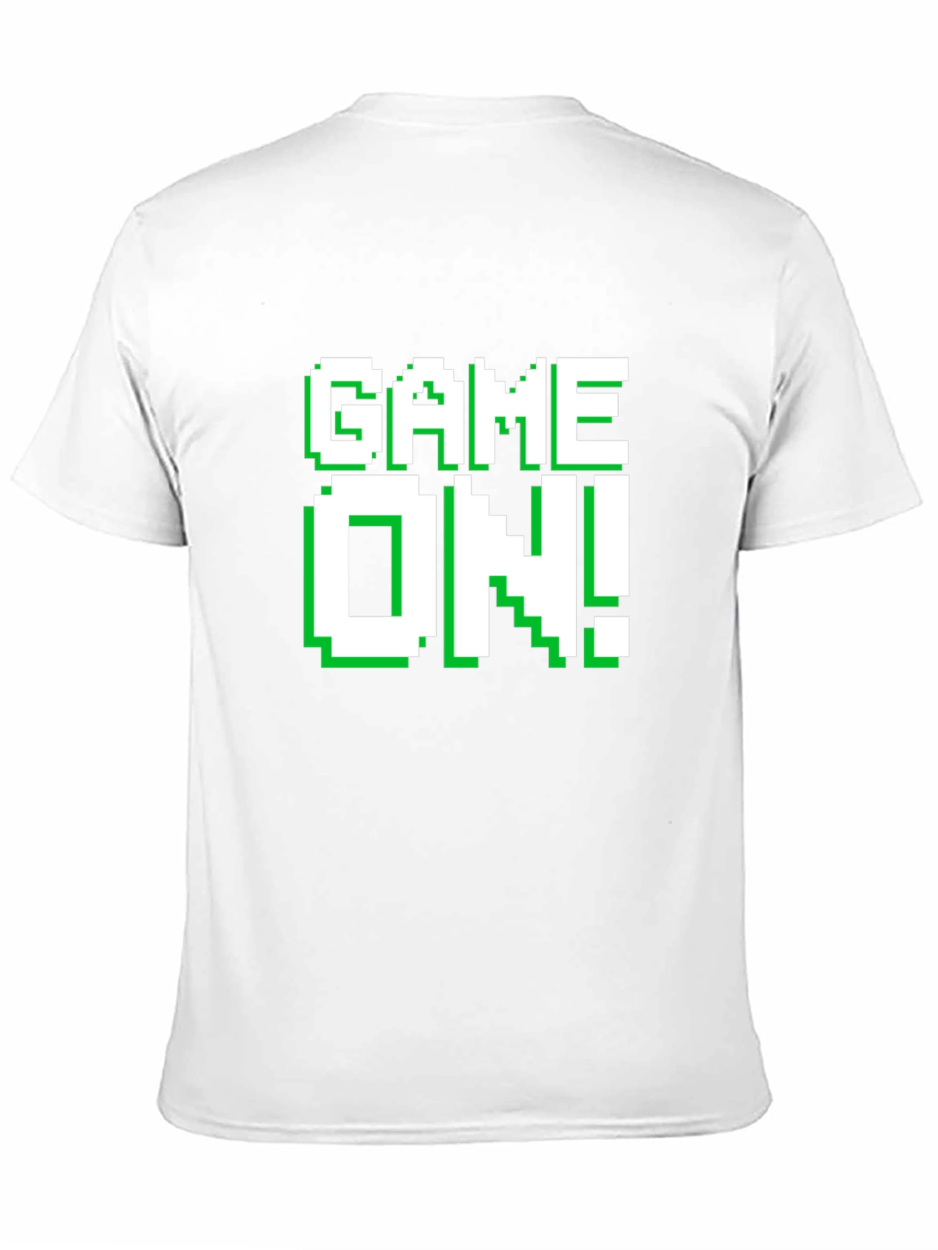 Game On! Graphic Tee - Retro Pixel Gamer T-Shirt