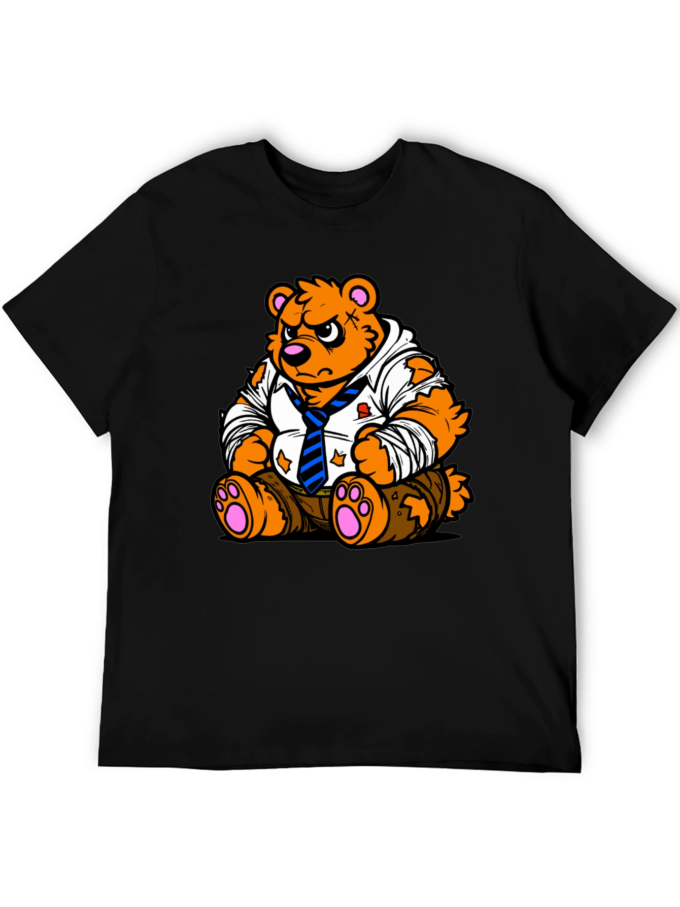 Cool Bear Cartoon Graphic Tee