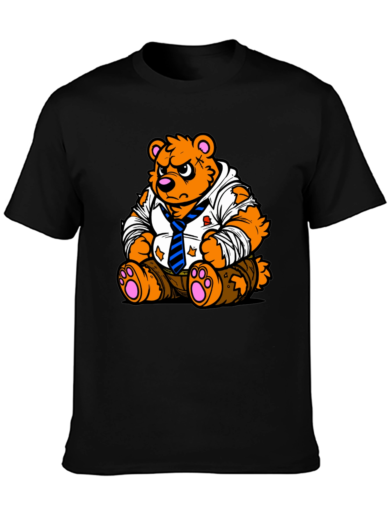 Cool Bear Cartoon Graphic Tee