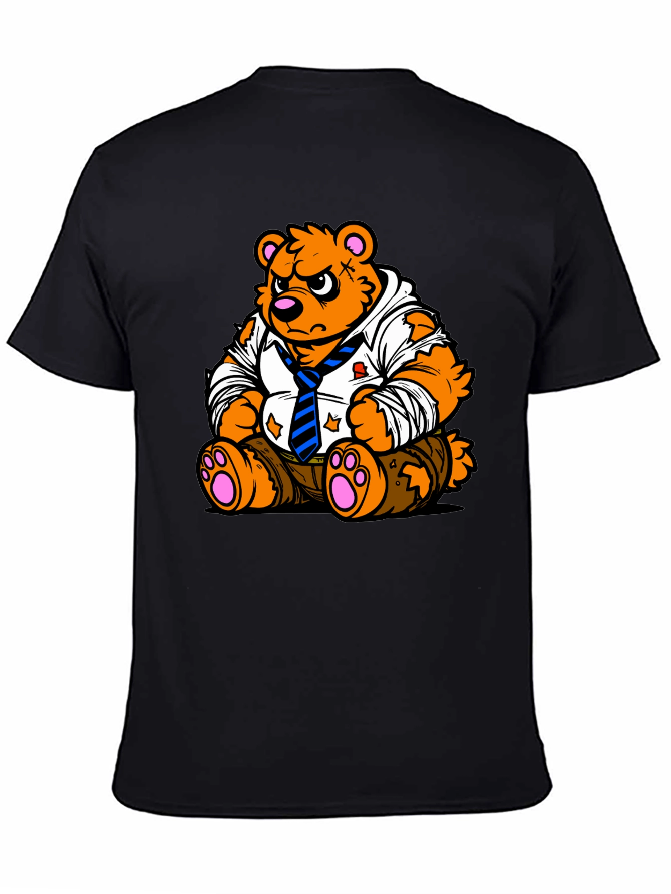 Cool Bear Cartoon Graphic Tee