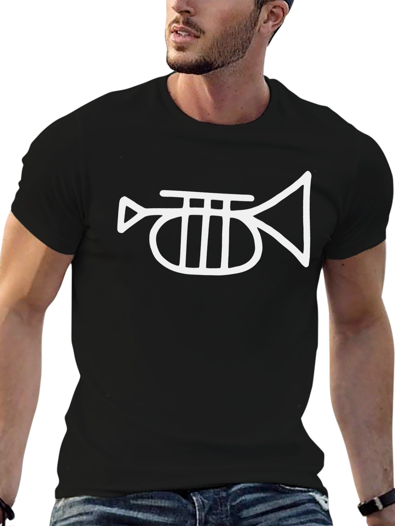 Black Trumpet Graphic Tee