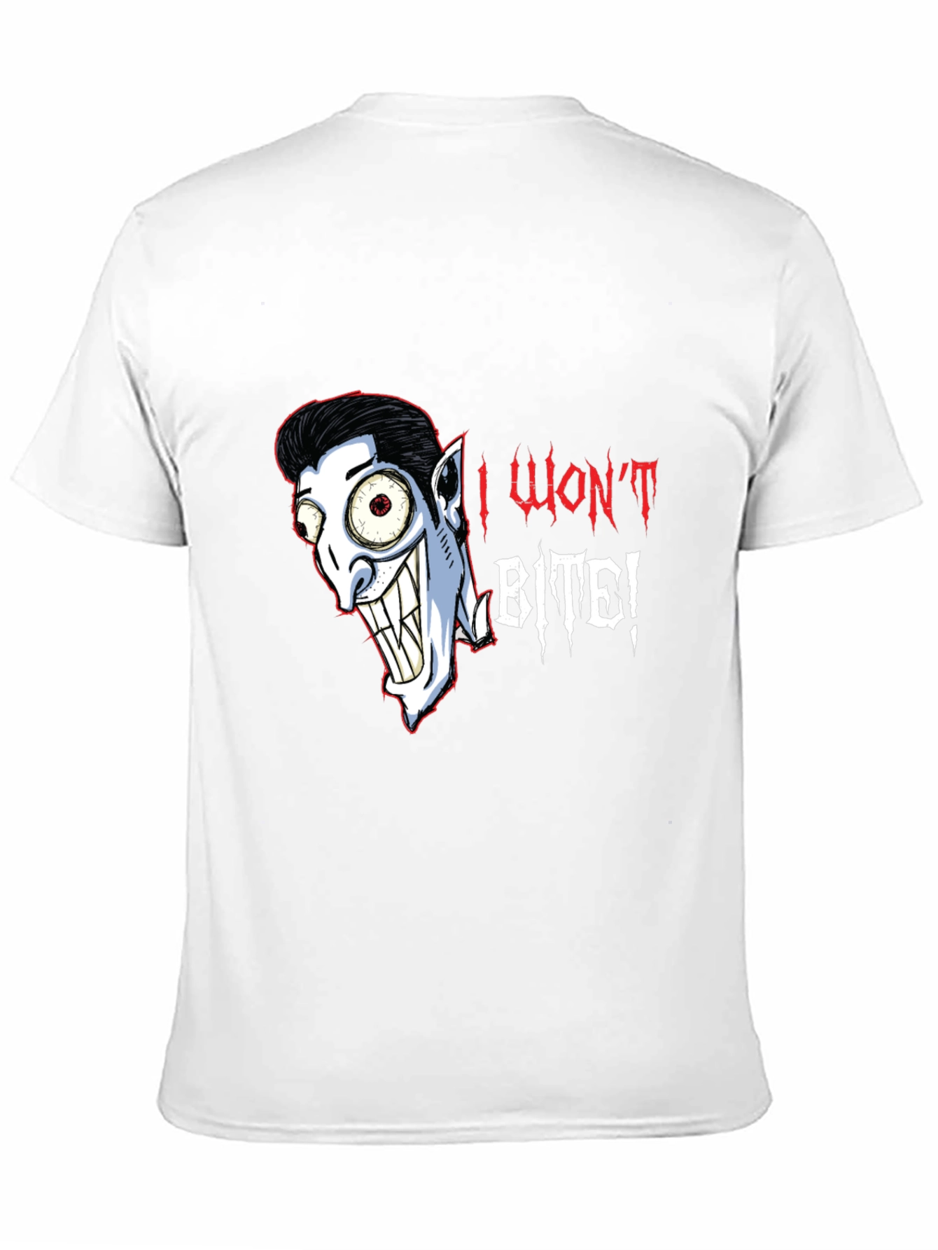 I Wont Bite Vampire Graphic T-Shirt