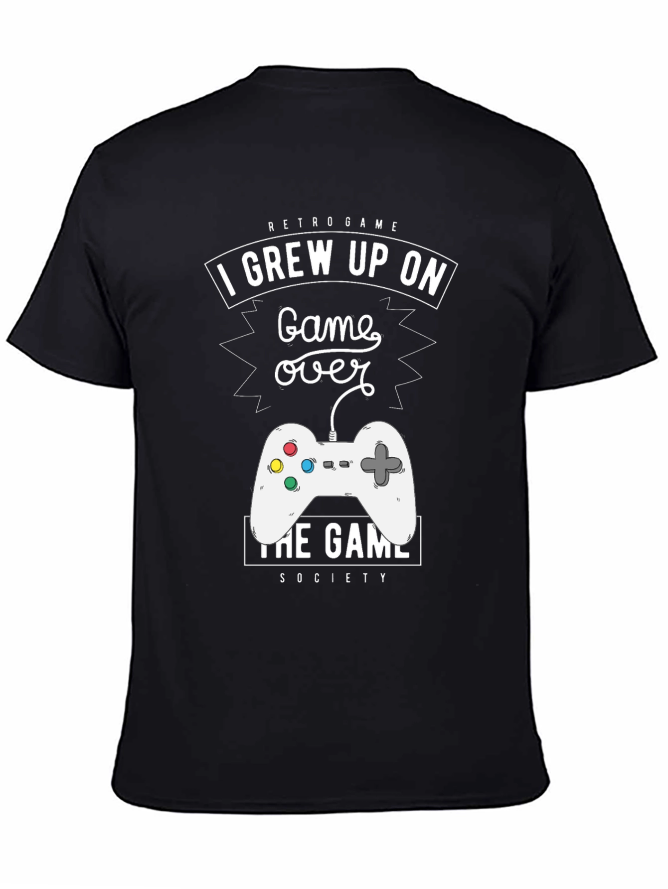 Retro Game Over T-Shirt - Gamer Society