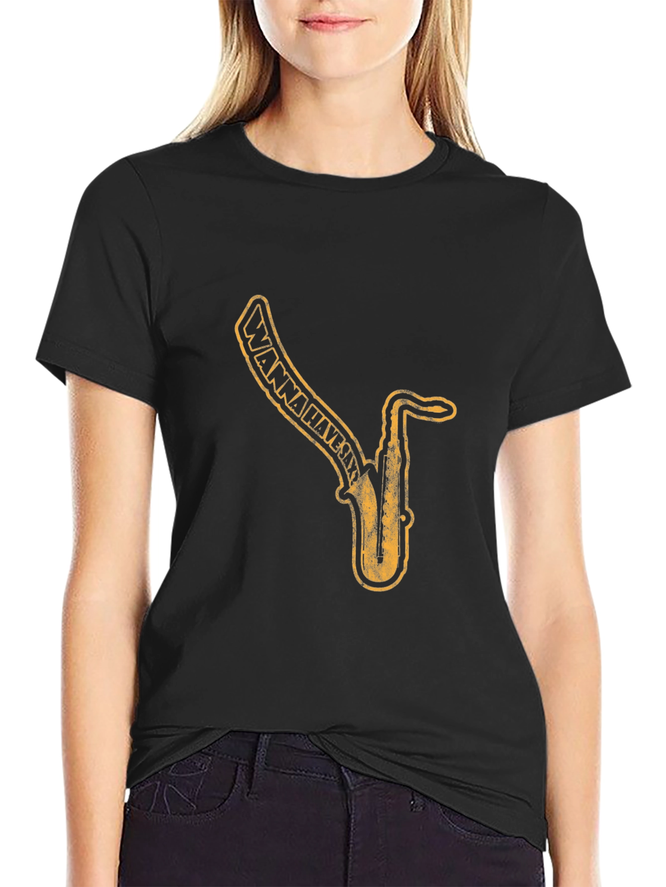 Saxophone T-Shirt - Wanna Have Sax?